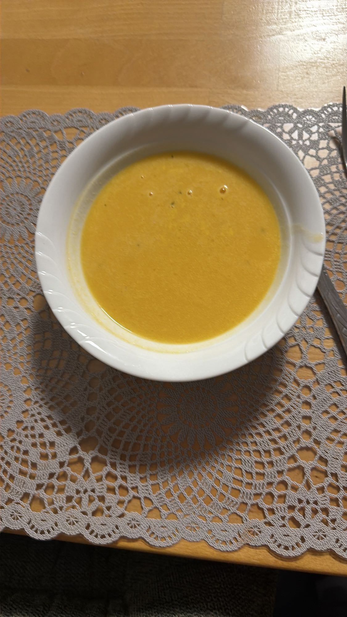 Kürbiscremesuppe