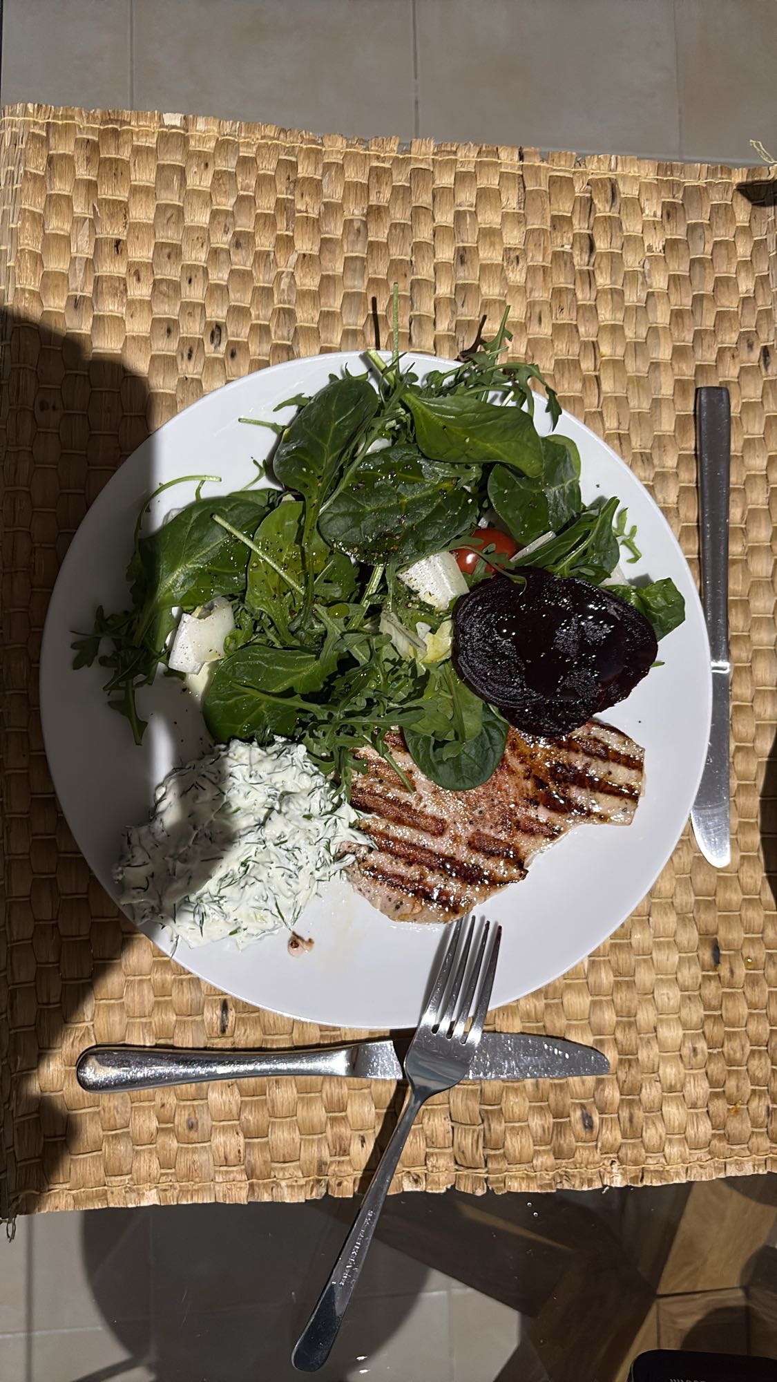 Grilled Chicken Salad Plate