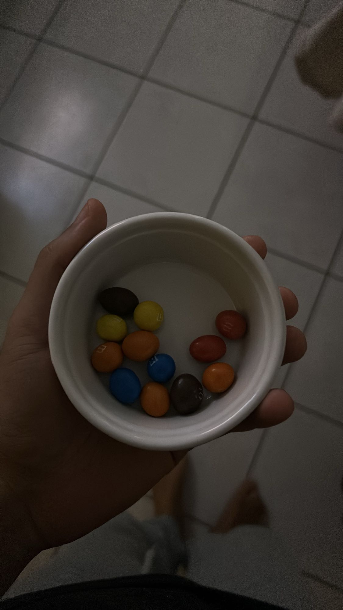 Petite portion de M&M's
