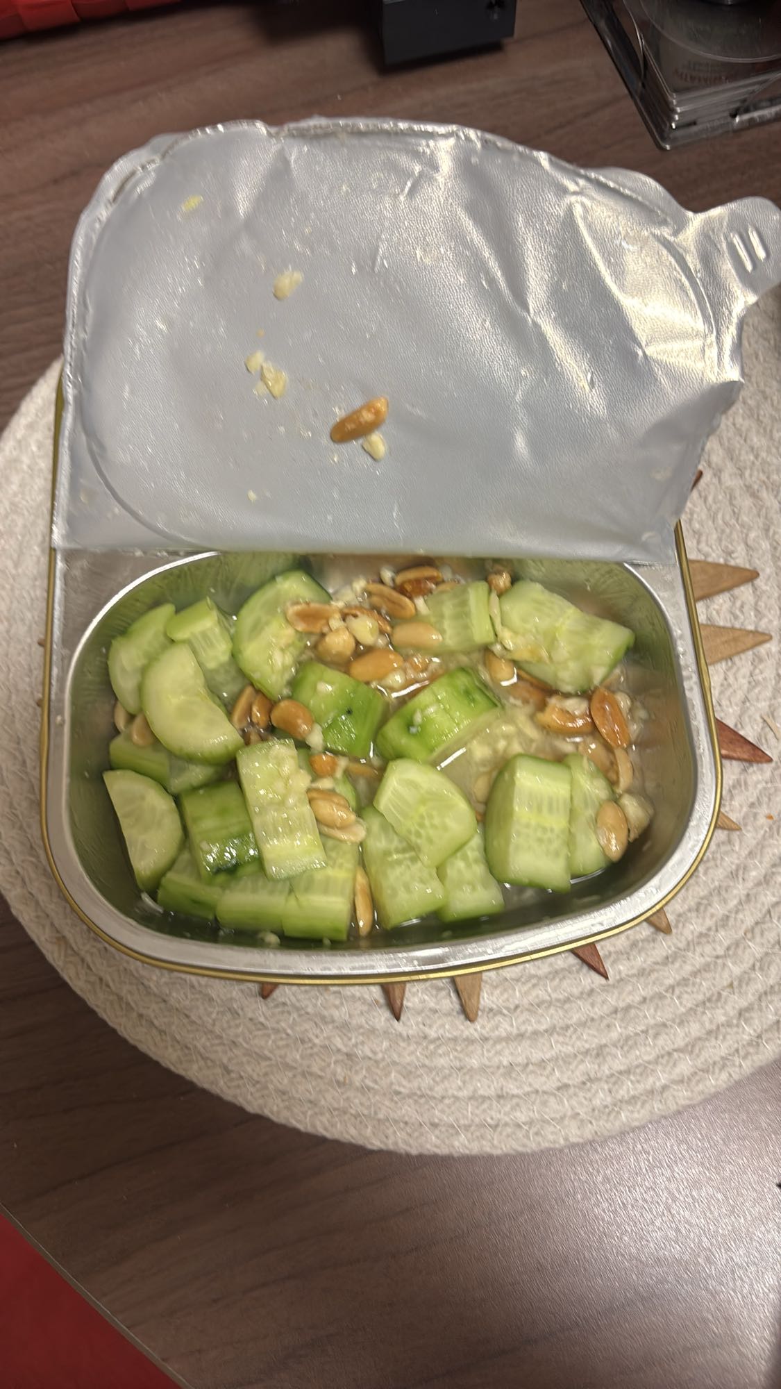 Cucumber Peanut Salad
