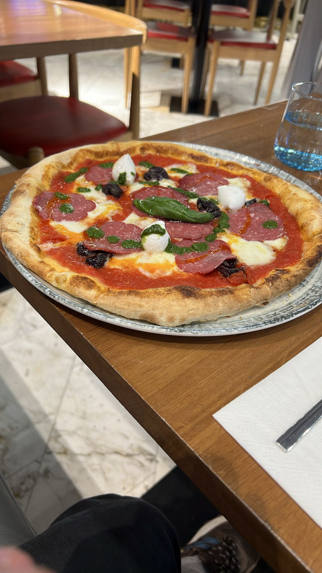 Salami Pizza