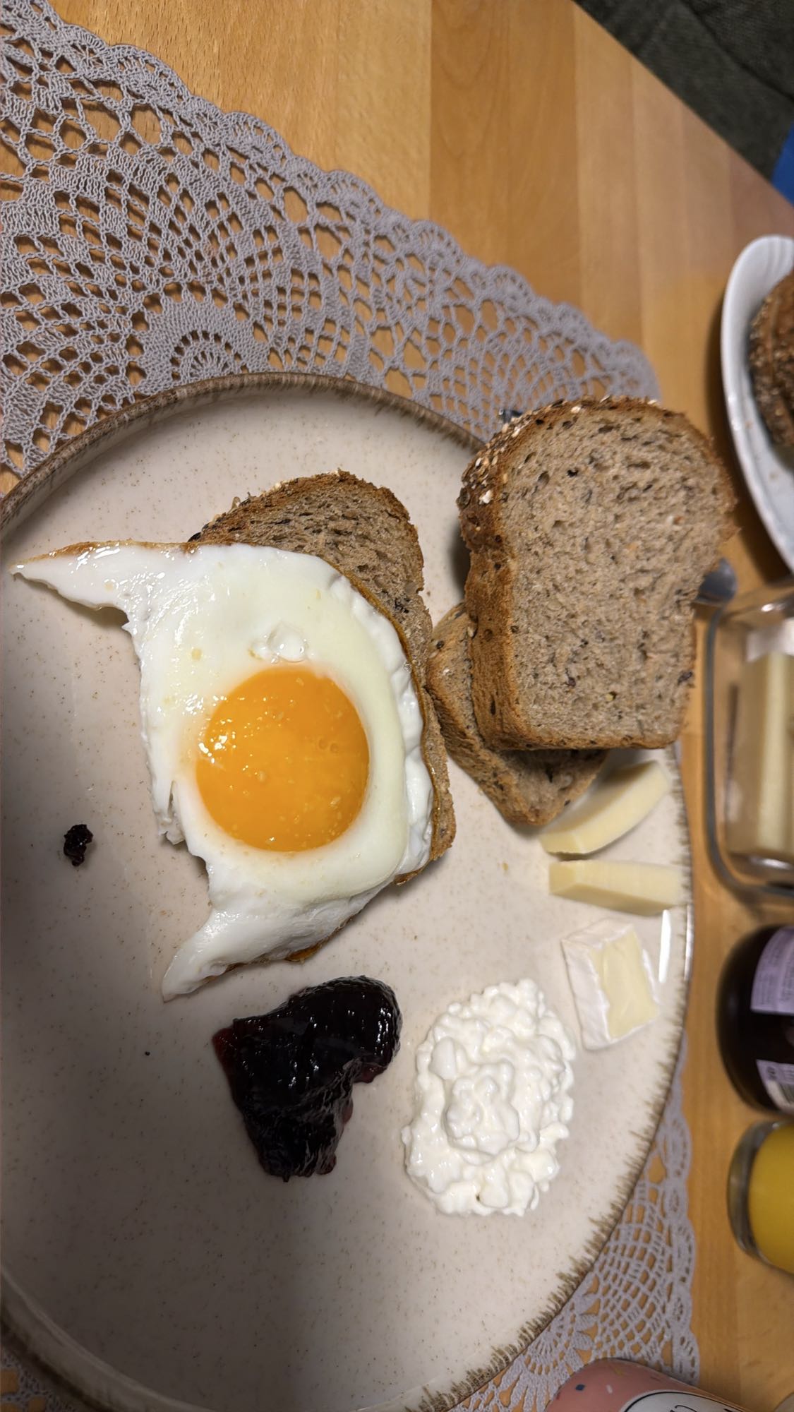 Vollkorn Frühstücksteller