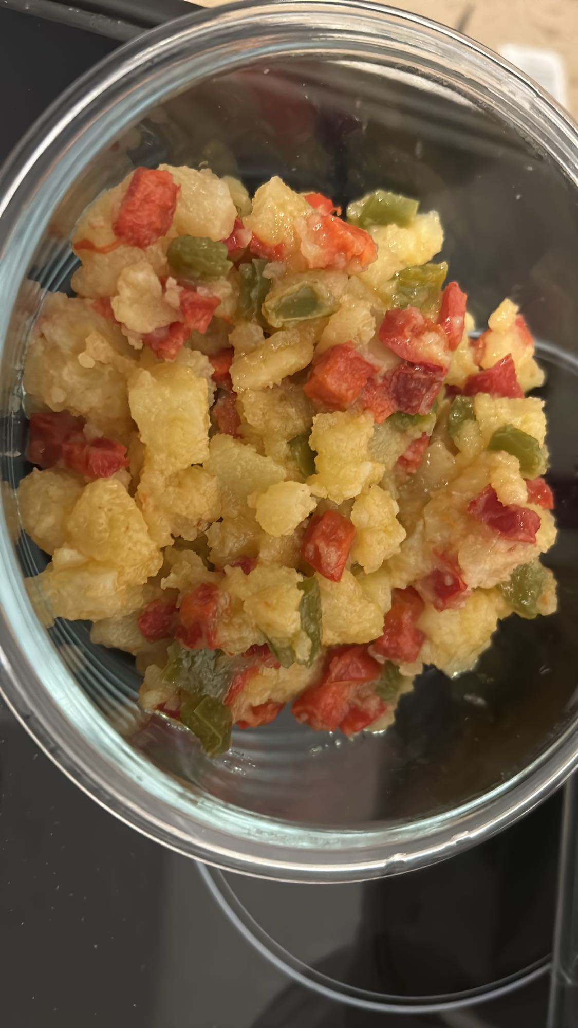 Pommes sautées aux poivrons