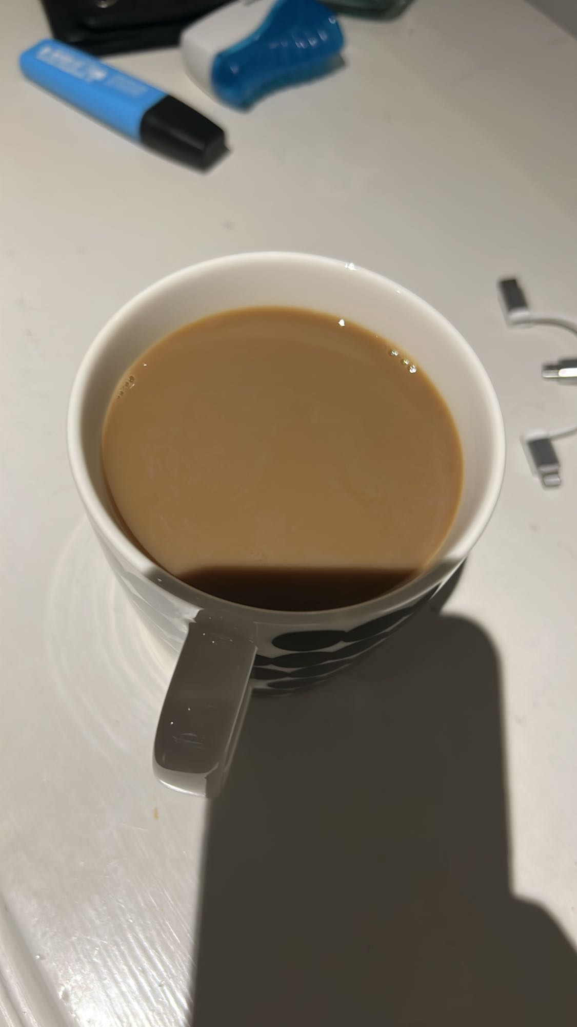 Kaffe med mjölk