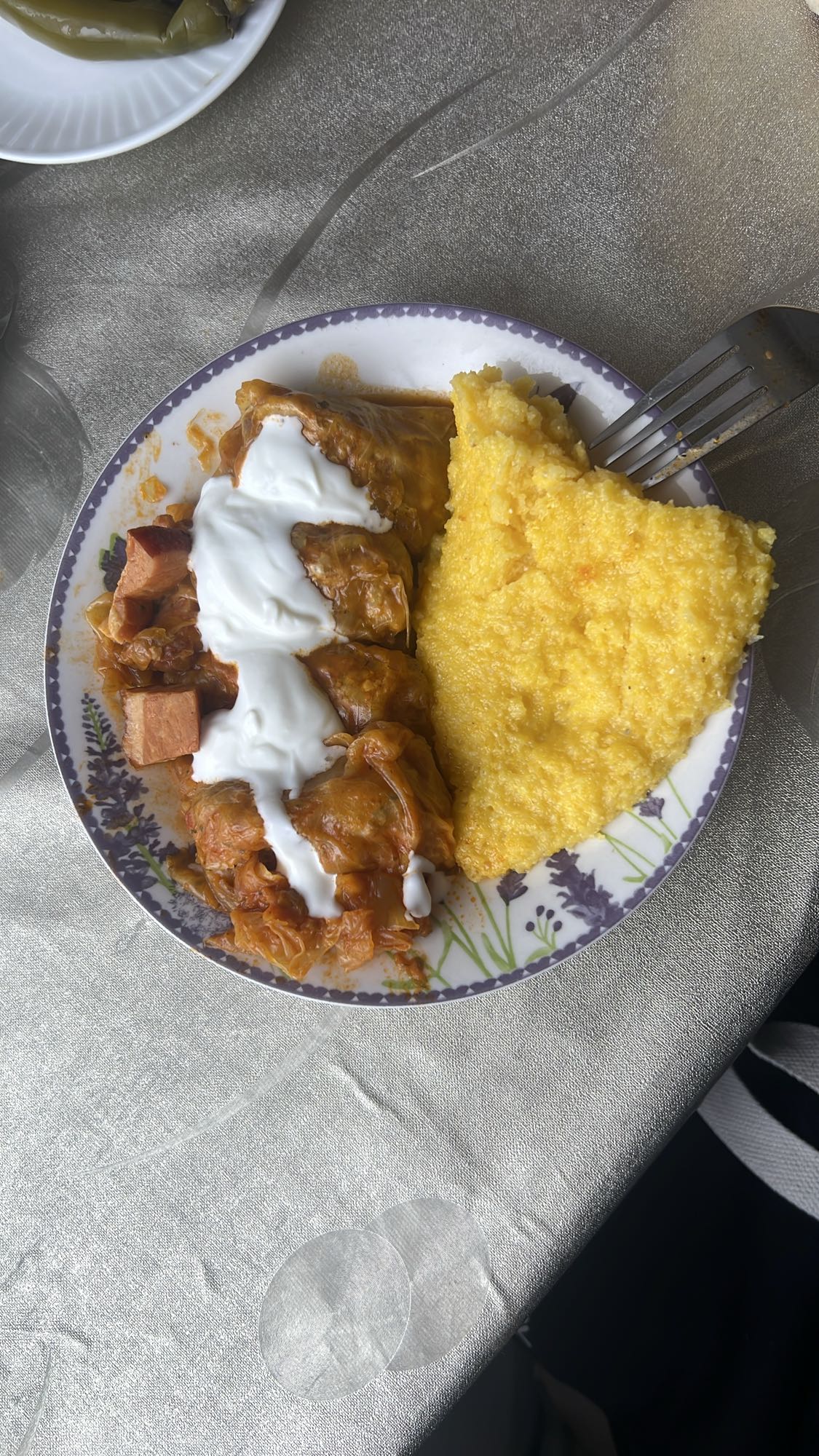 Sarmale cu mămăligă