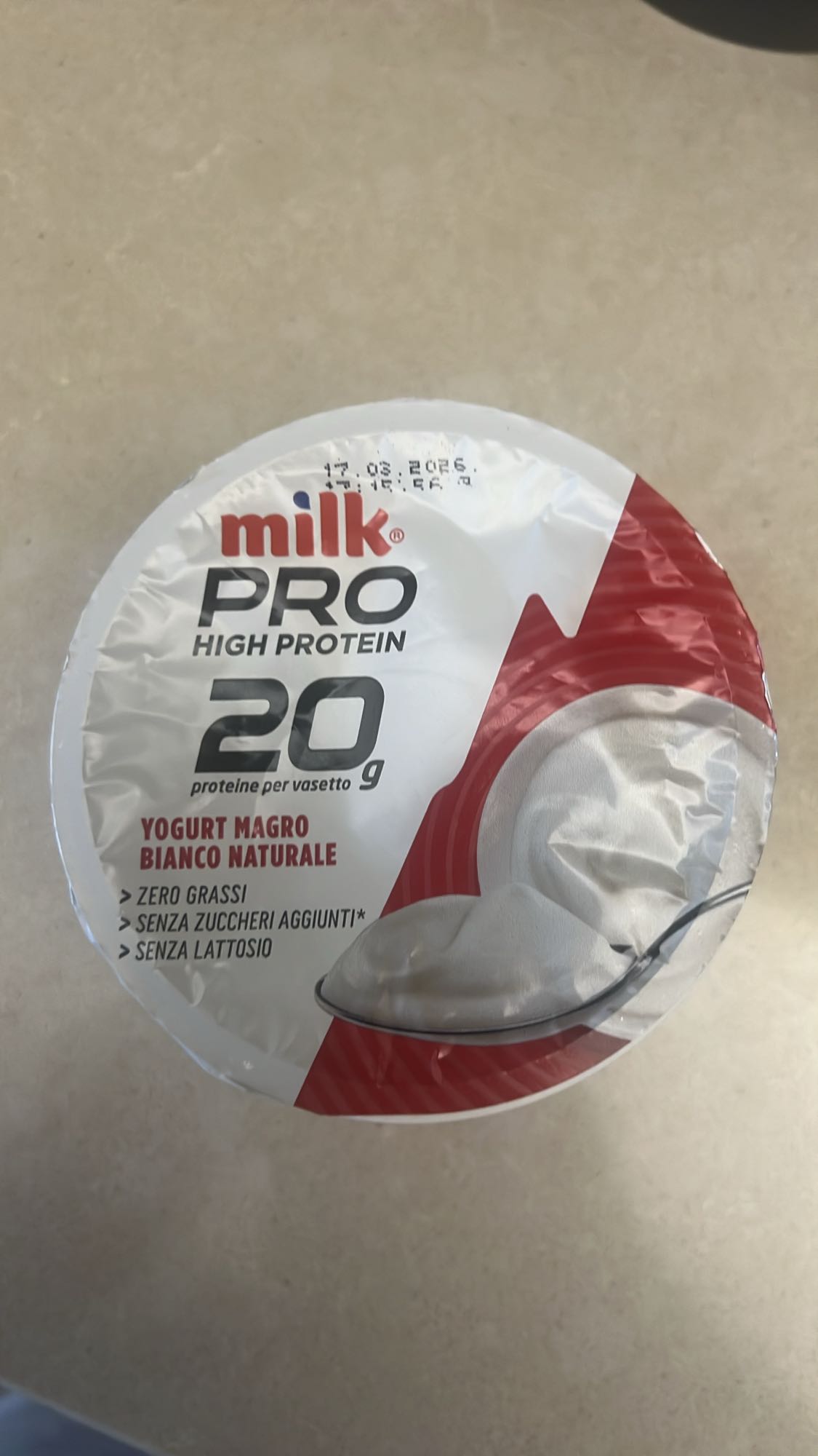 Yogurt magro proteico