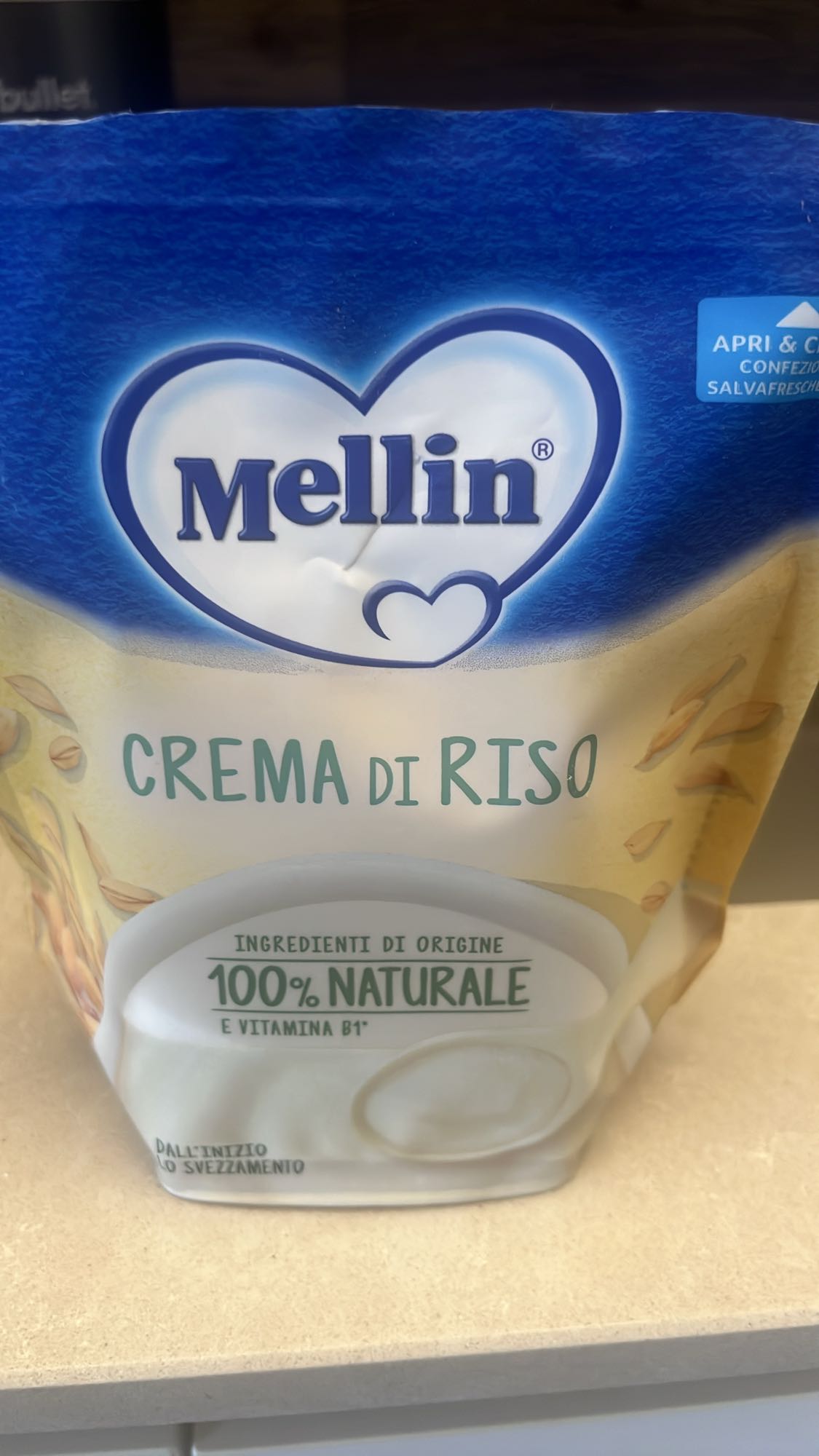 Crema di riso Mellin
