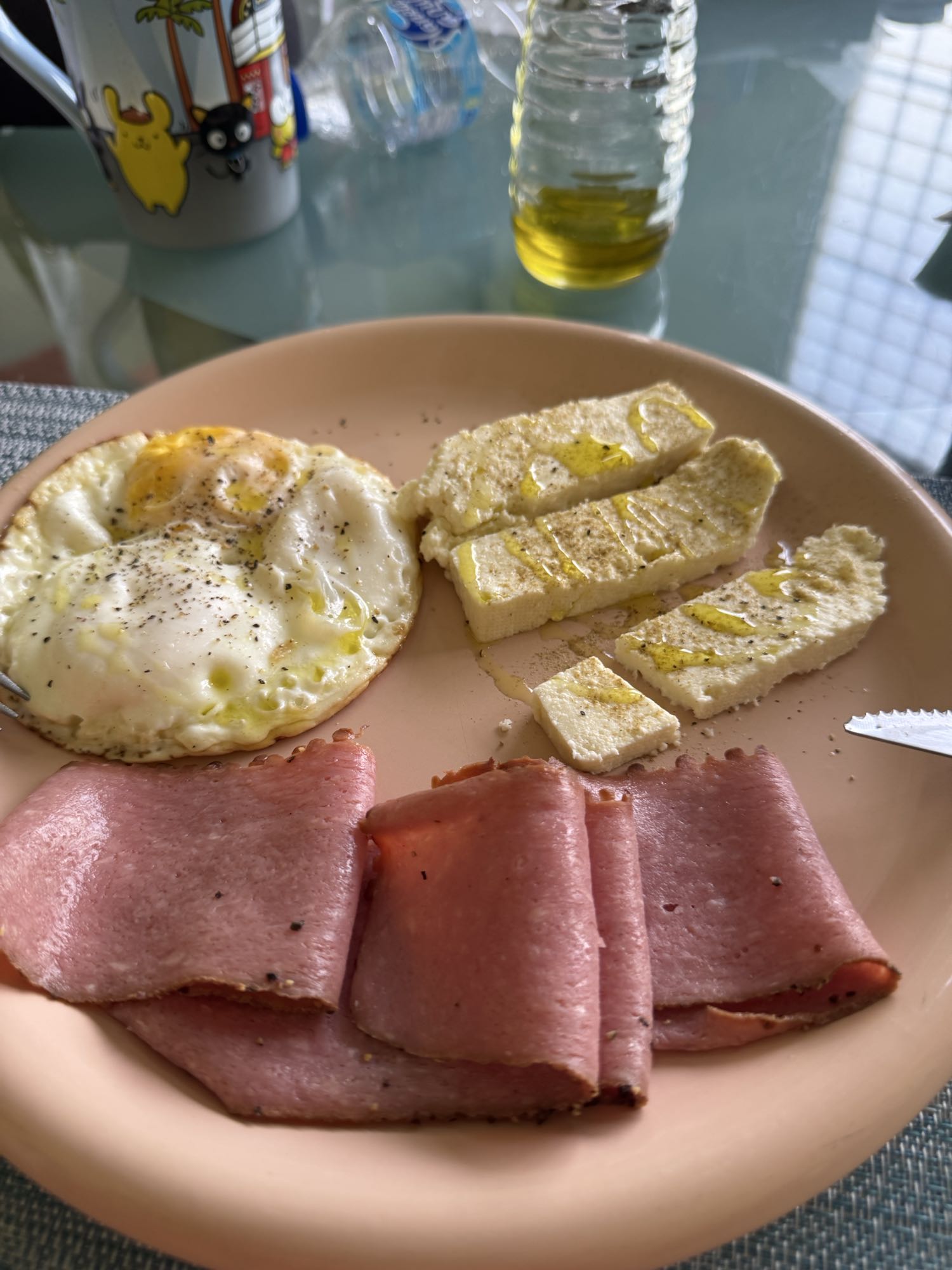 Desayuno proteico sencillo