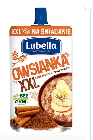 Owsianka z jabłkiem i cynamonem