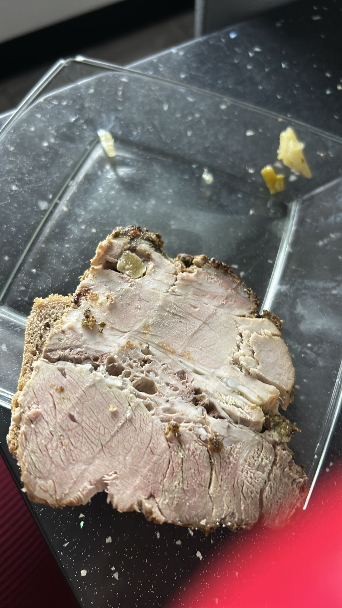 kanapka z pieczenią