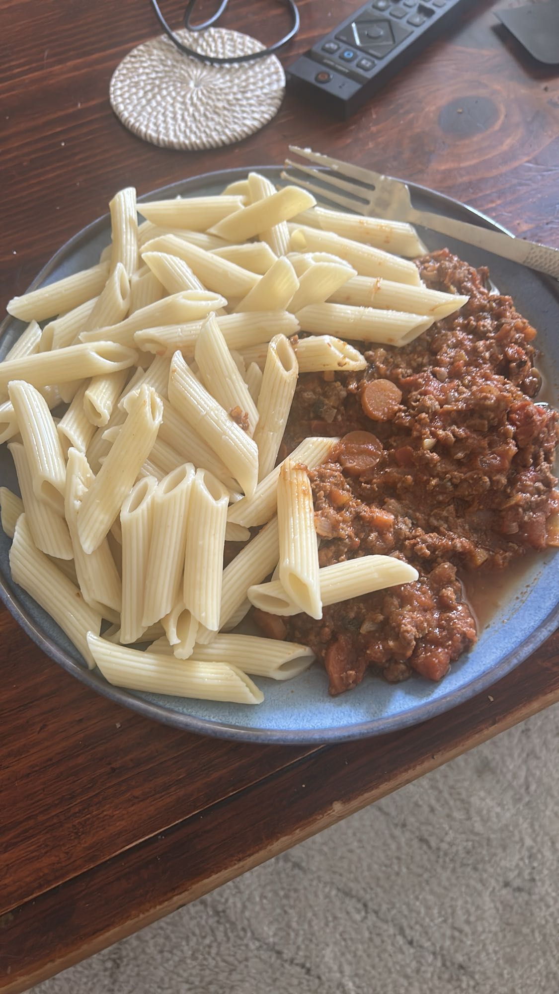 Pâtes à la bolognaise