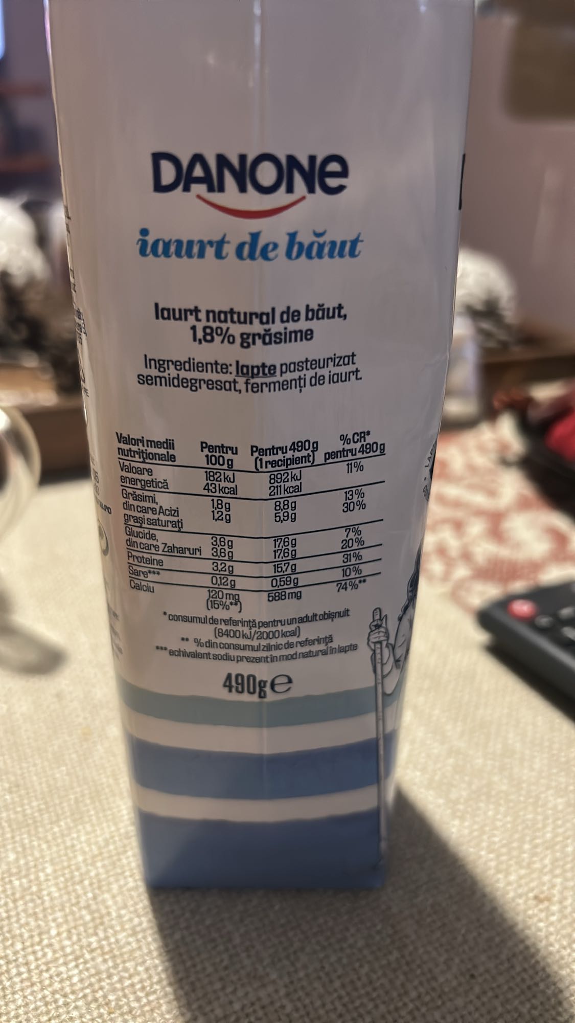 Iaurt de băut Danone
