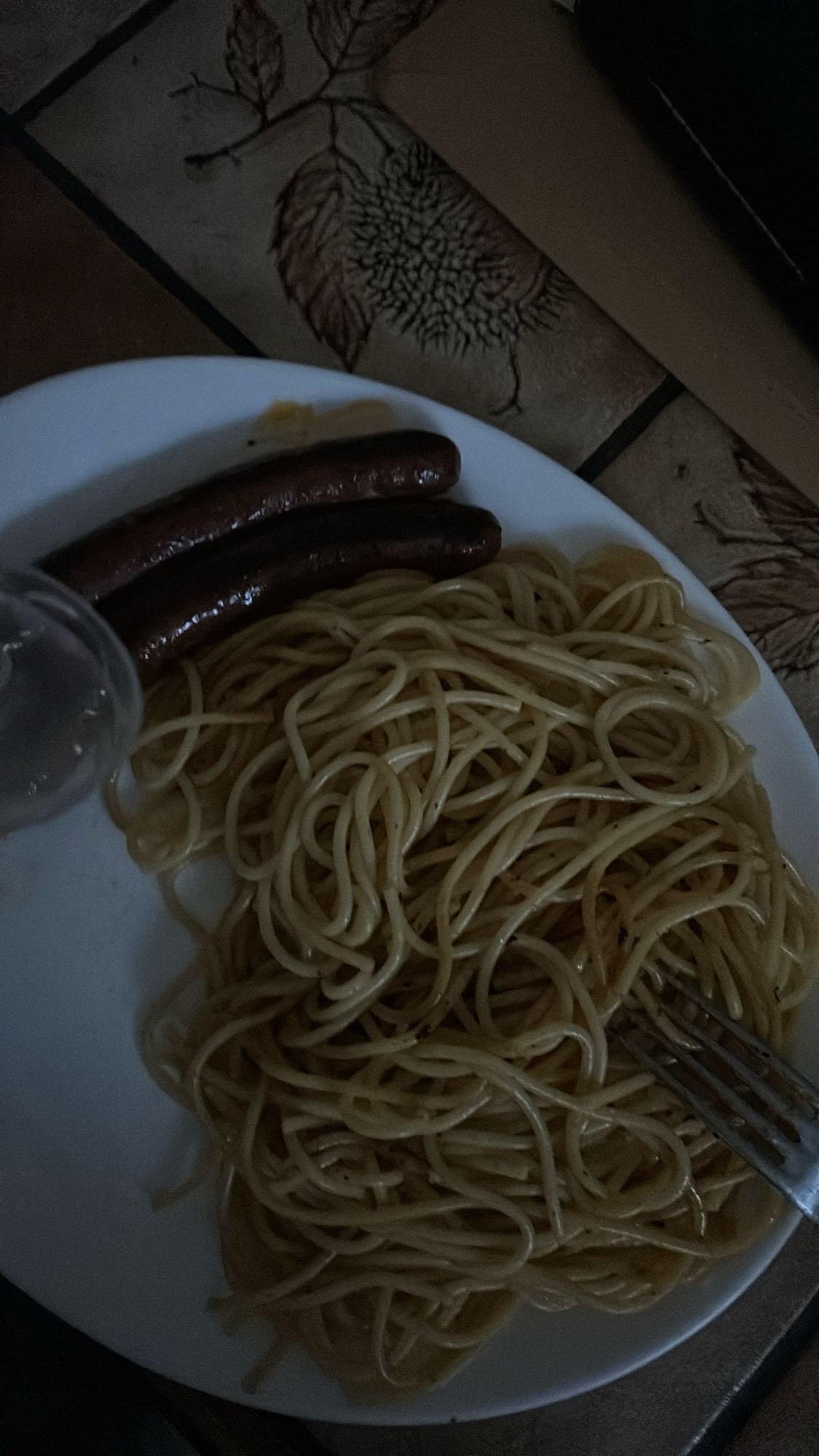 Spaghetti et saucisses