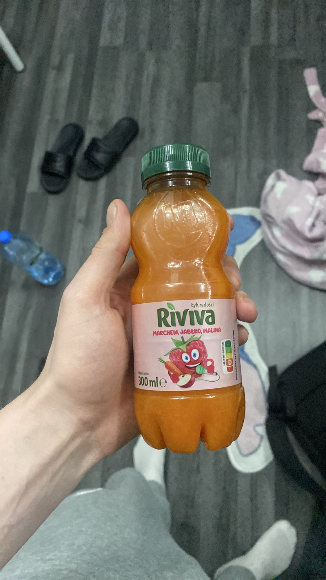 Sok marchew, jabłko, malina