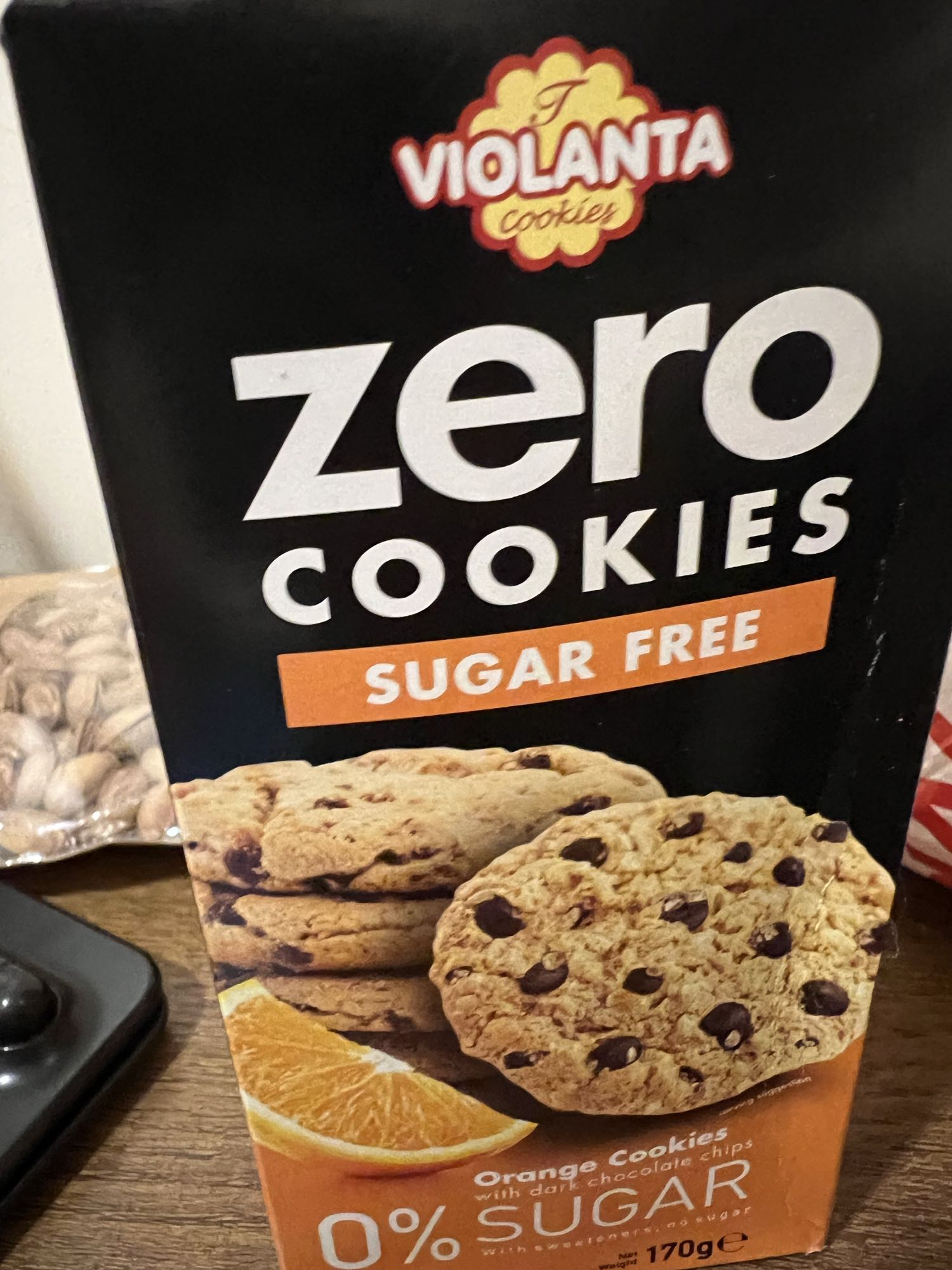 Zero Sugar Orange Cookies