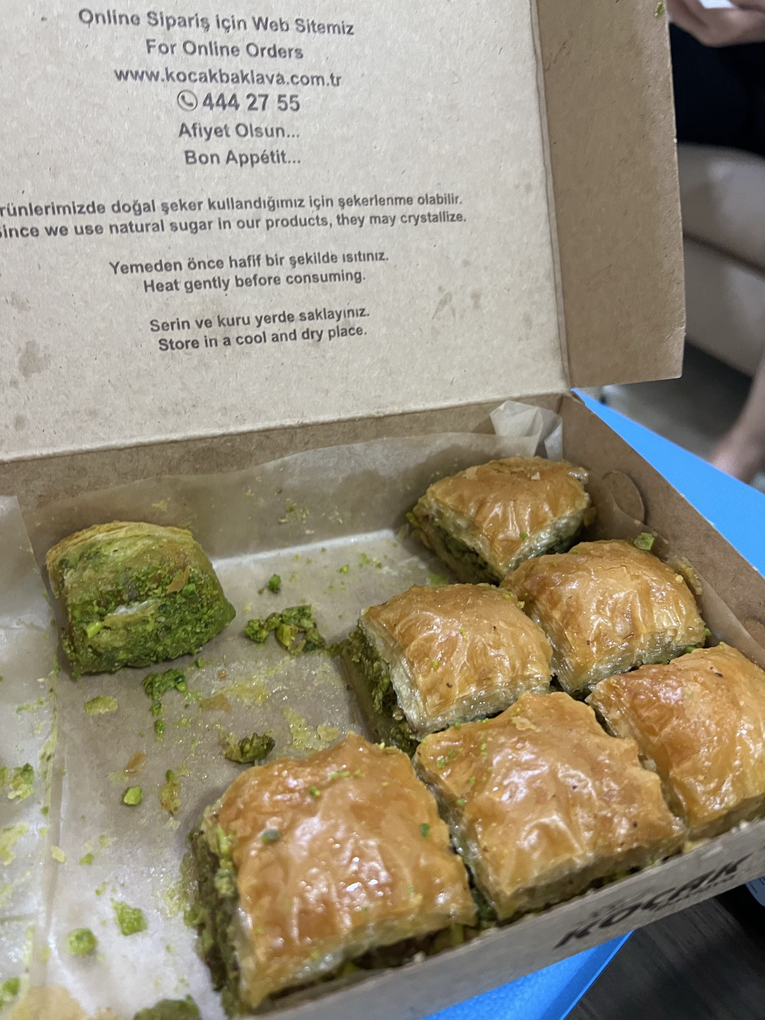 Pistachio Baklava