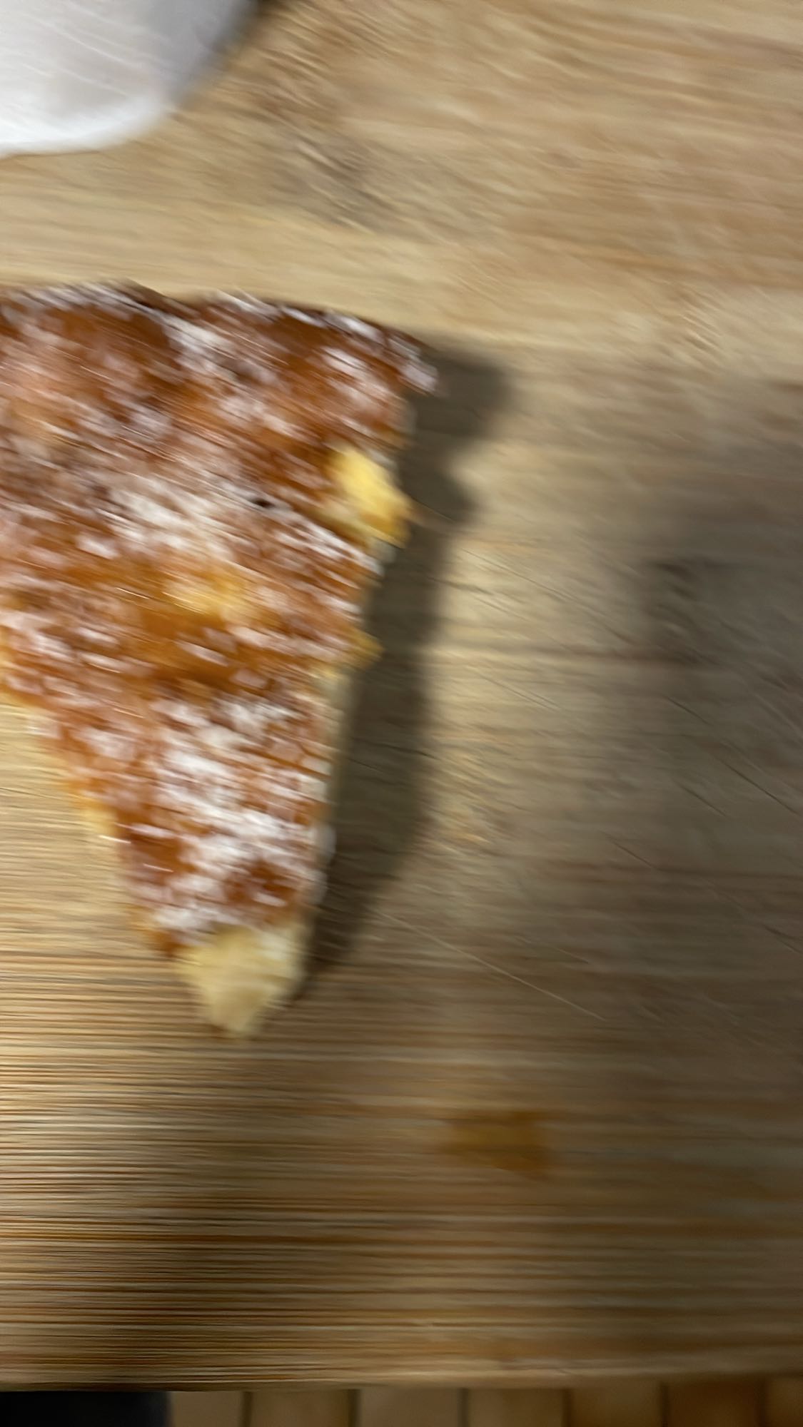 Part de tarte sucrée