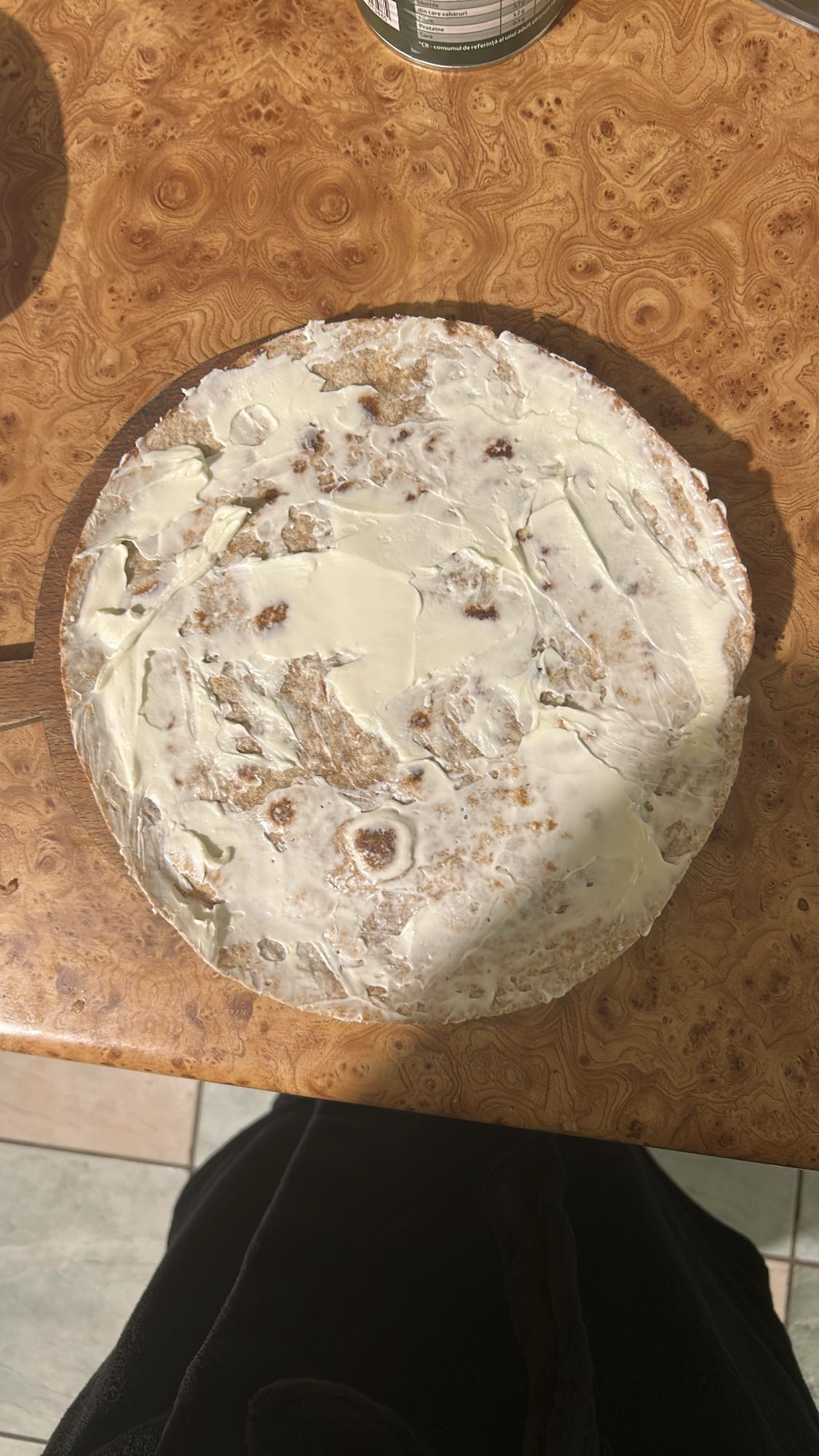 Lipit cu cremă de brânză