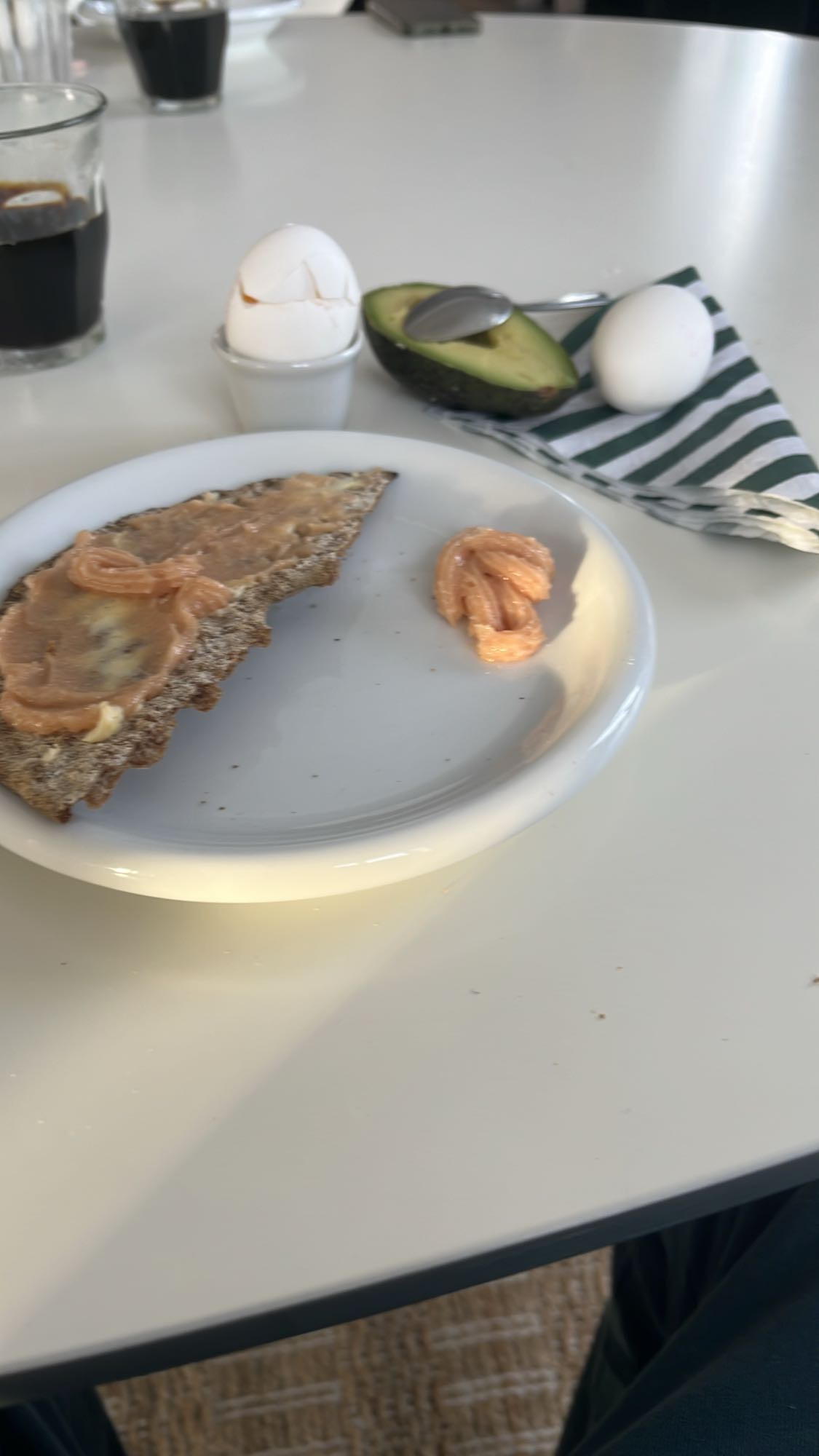 Knäckebröd med ägg & avokado
