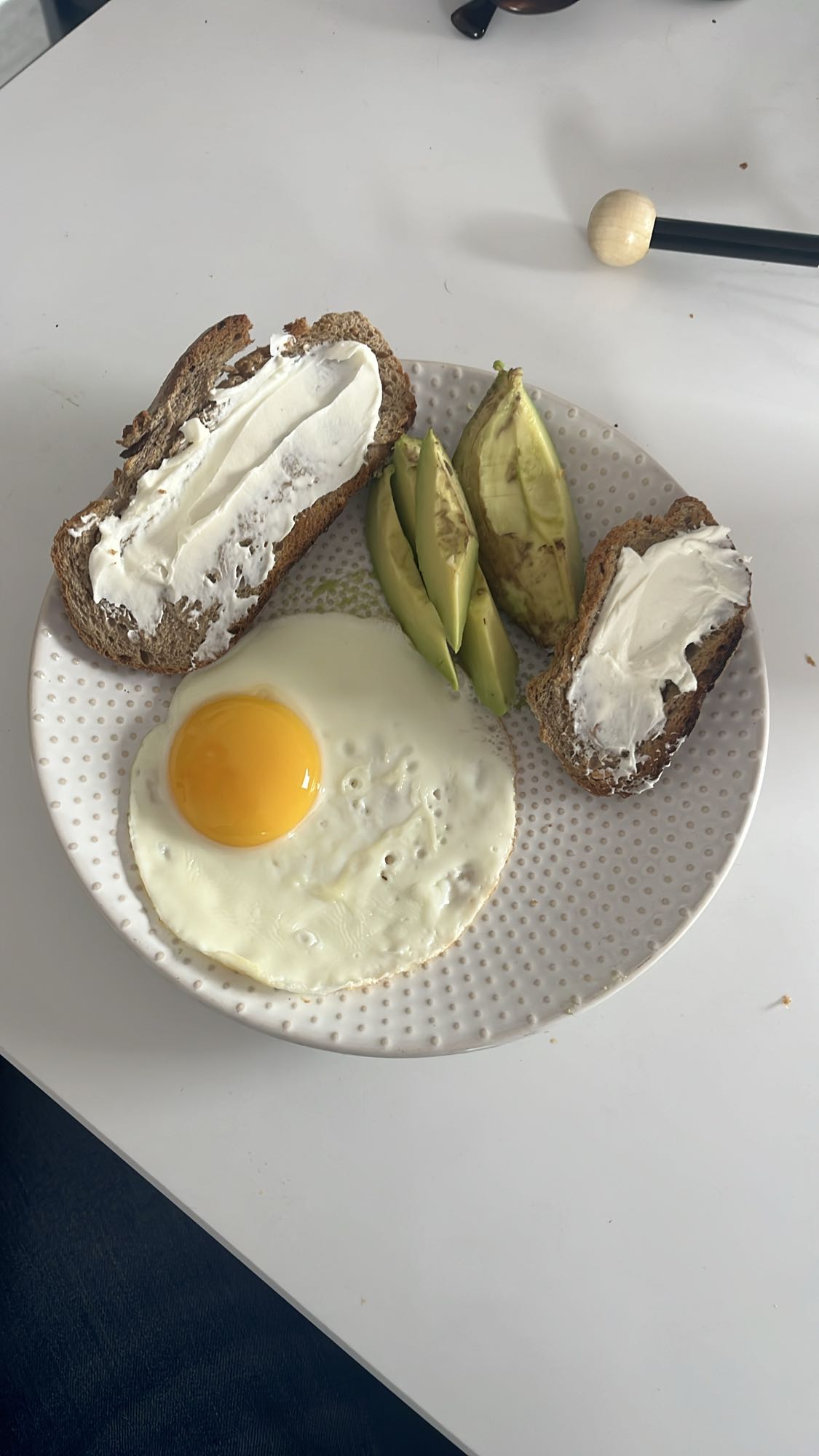 Tartines avocat œuf