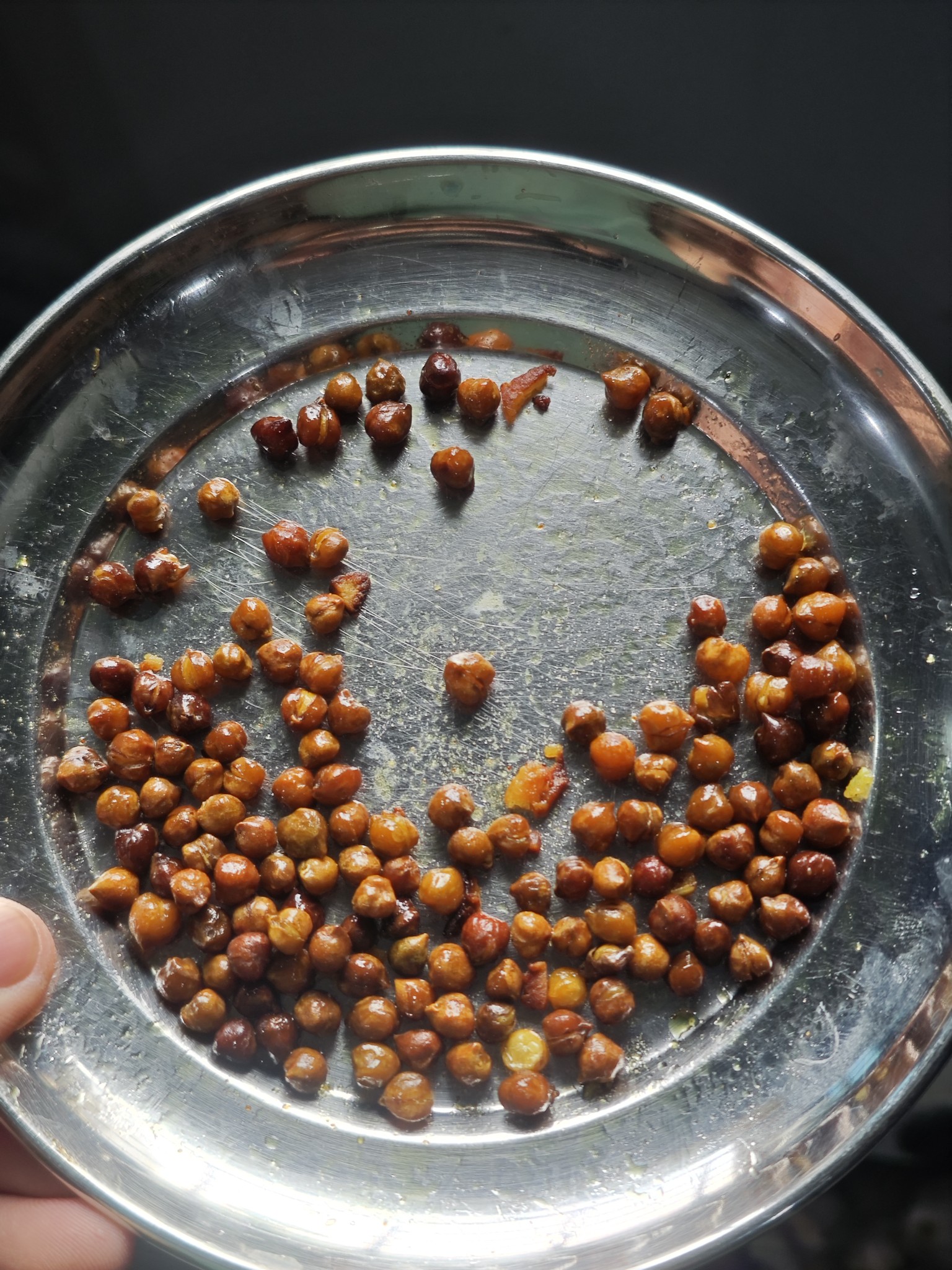 Roasted chickpeas snack