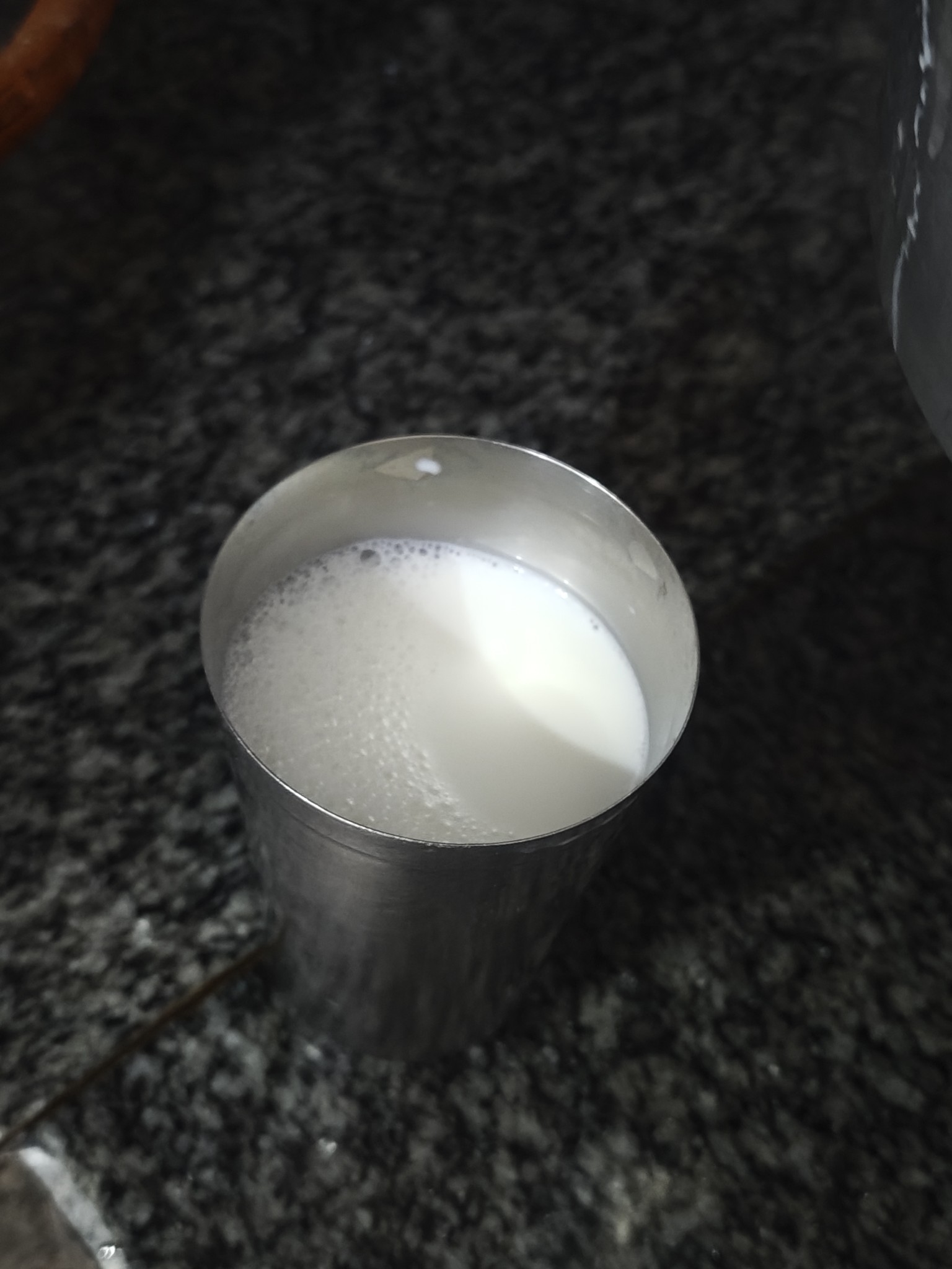 Glass of milk