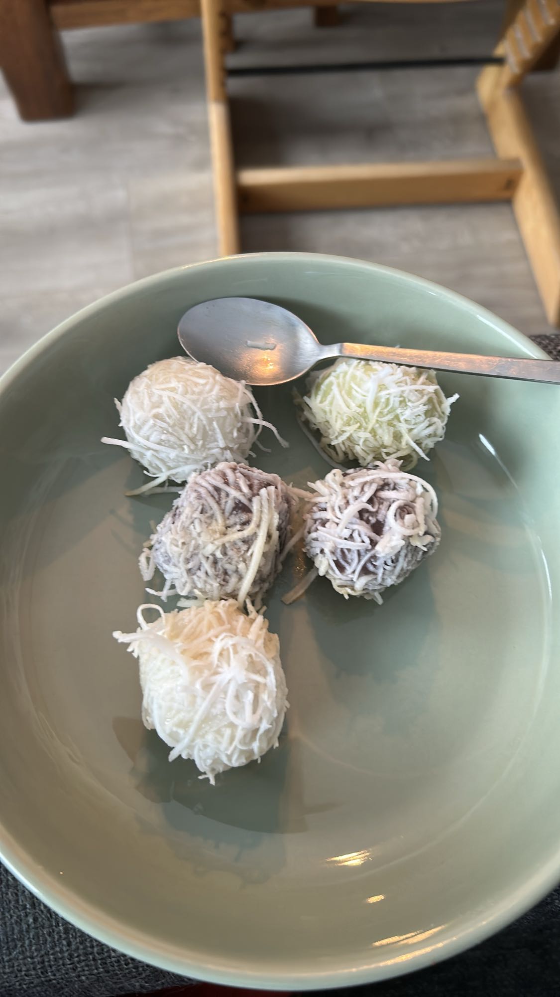 Klebrig risball med kokos