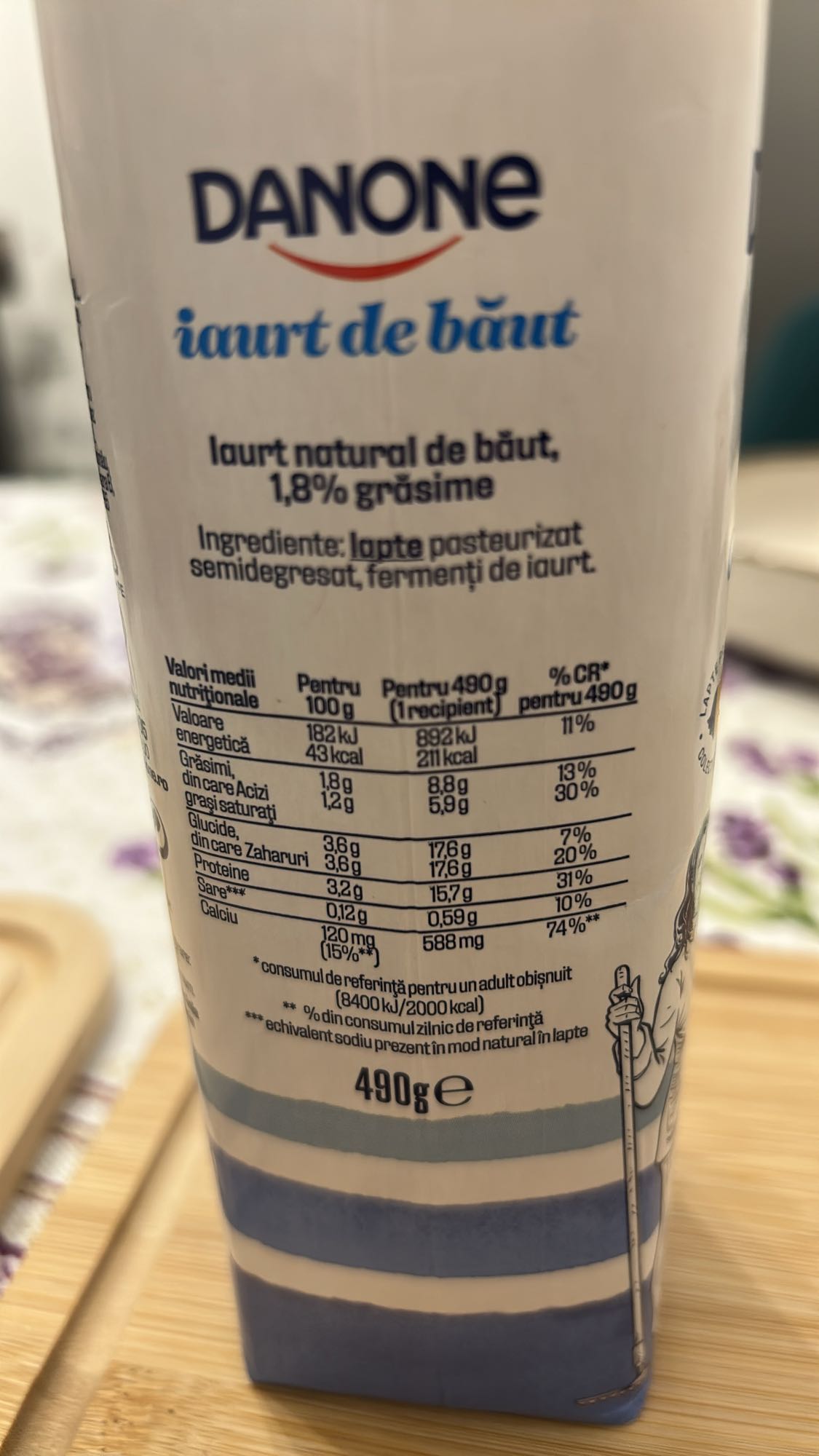 Iaurt de băut Danone