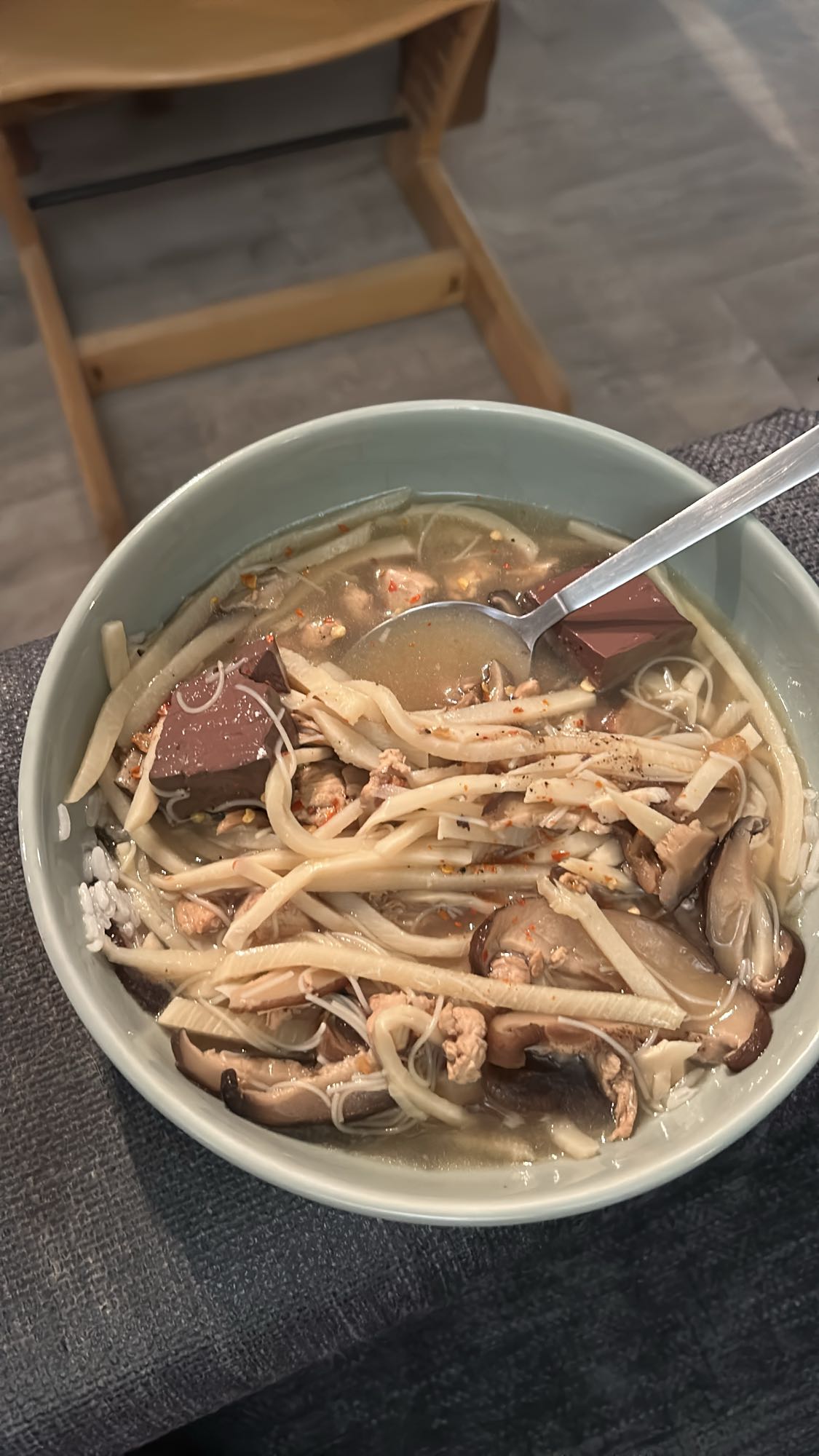 Sopprik nudelsuppe