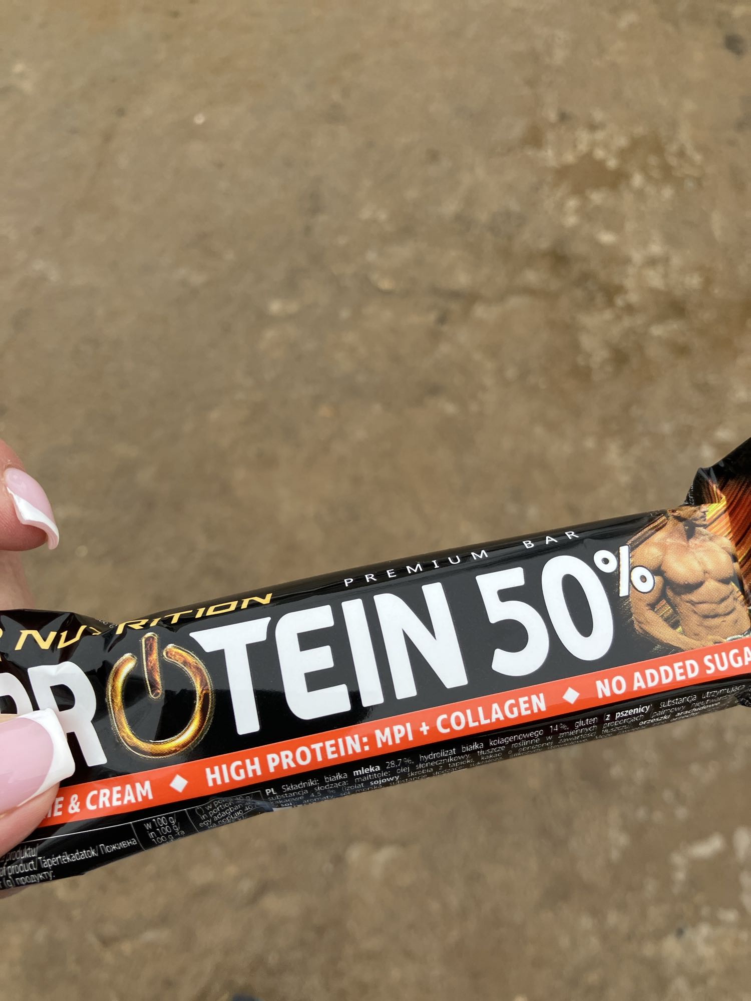 Baton proteinowy 50%