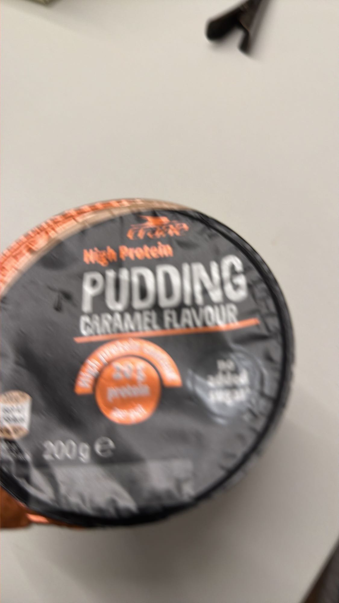 Karamell Proteinpudding