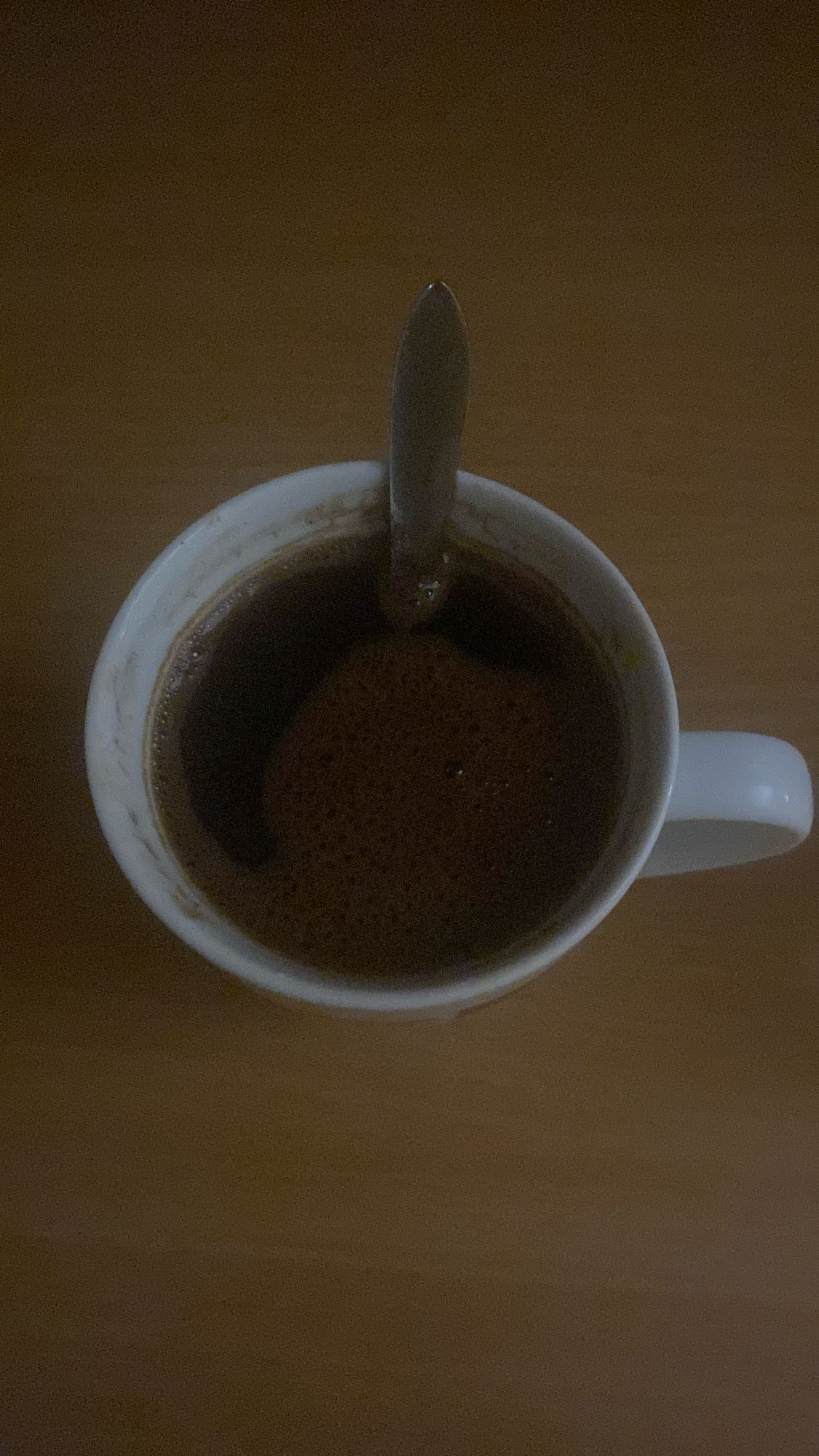 filiżanka czarnej kawy