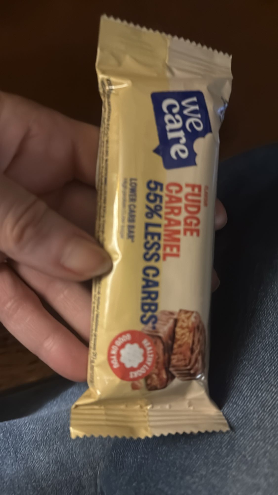 Fudge caramel reep