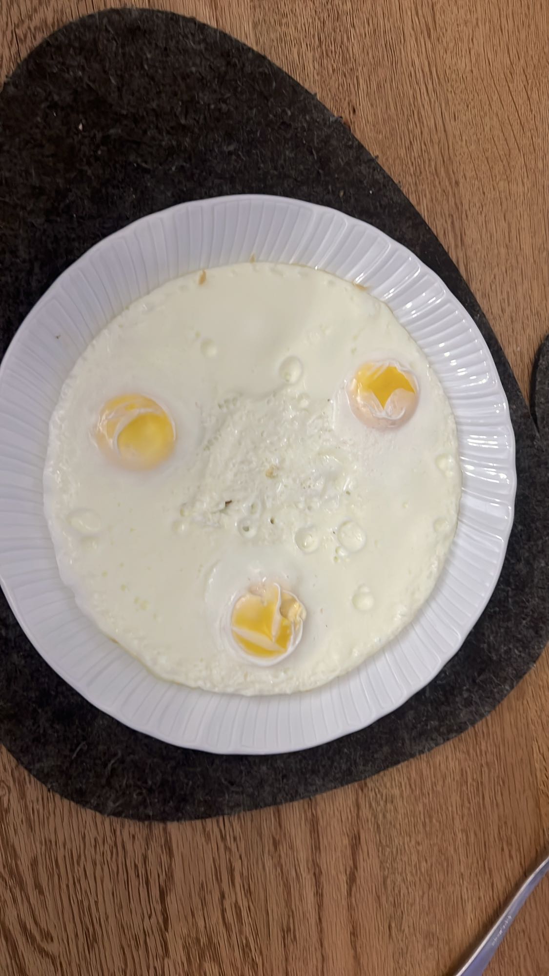 Yumurta beyazı ve sarısı