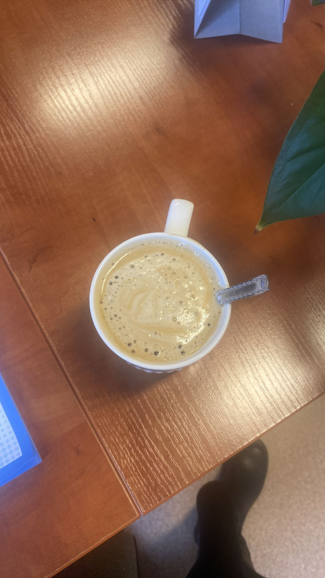 kawa z mlekiem