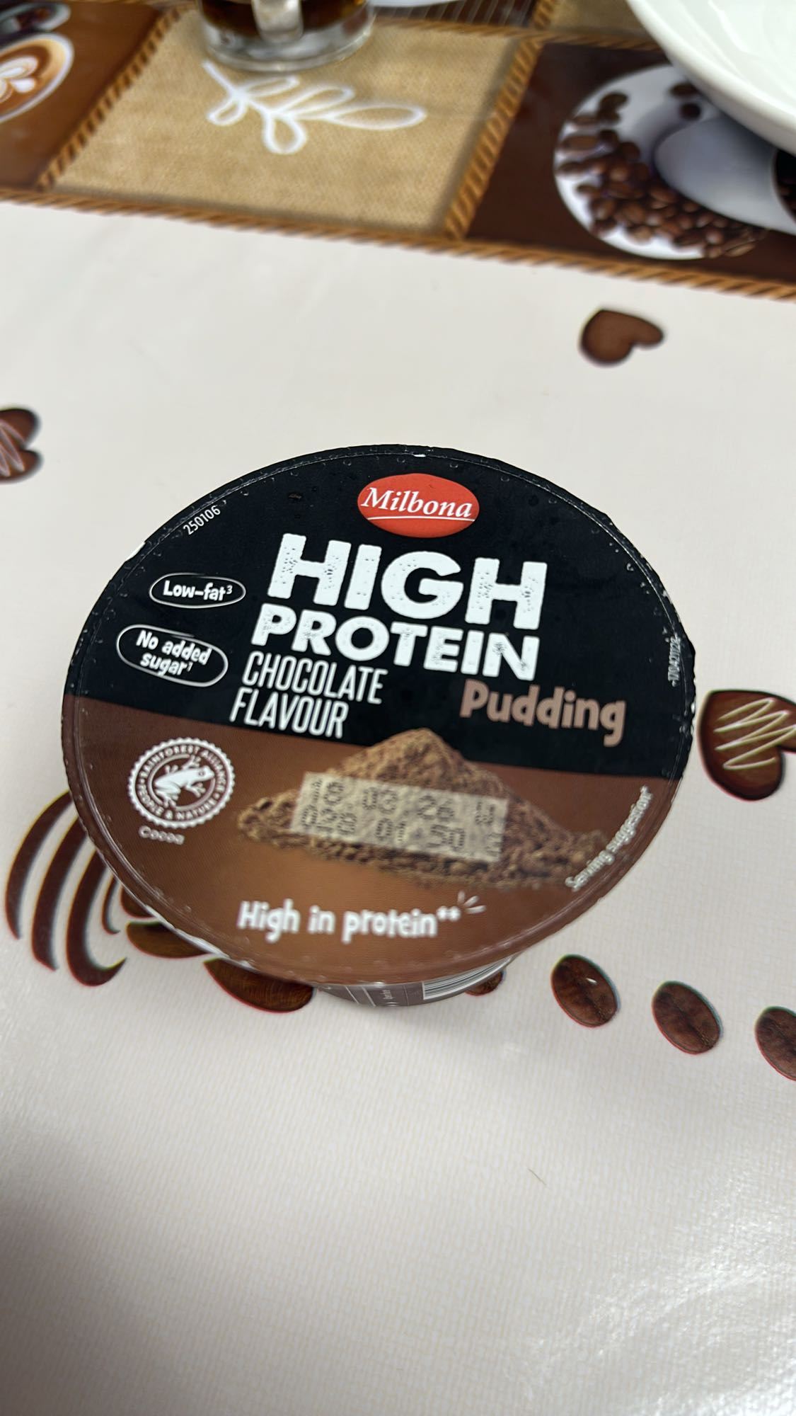 Budincă proteică ciocolată