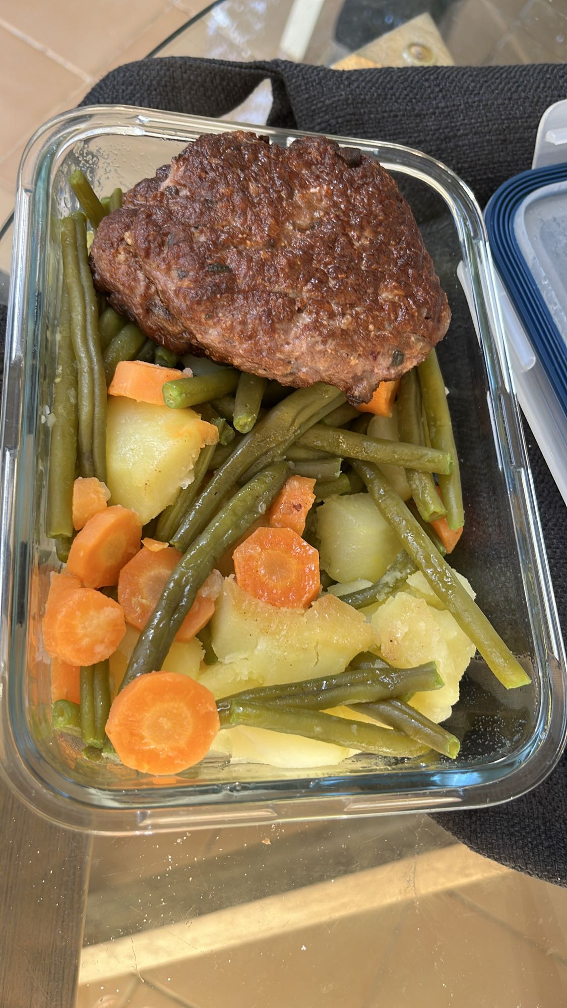 albóndiga con verduras