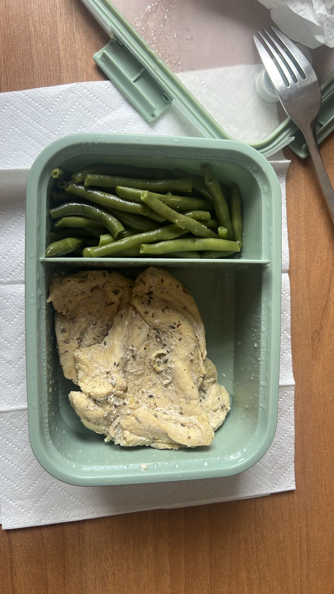 Tavuk ve Yeşil Fasulye