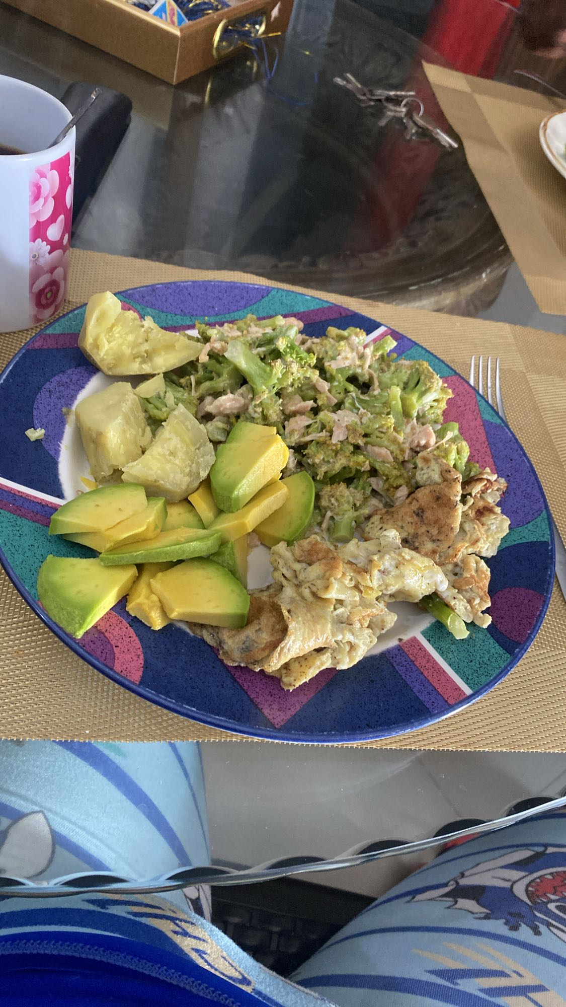 Desayuno saludable mixto