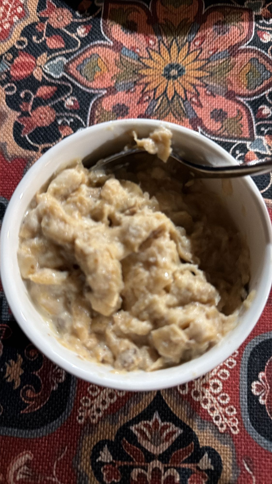 Banana oatmeal bowl