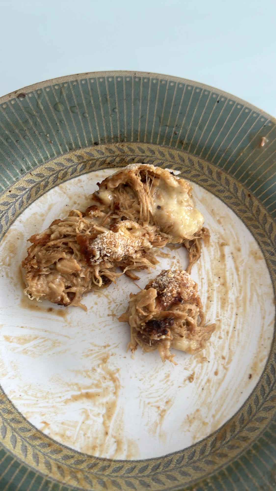 frango desfiado gratinado