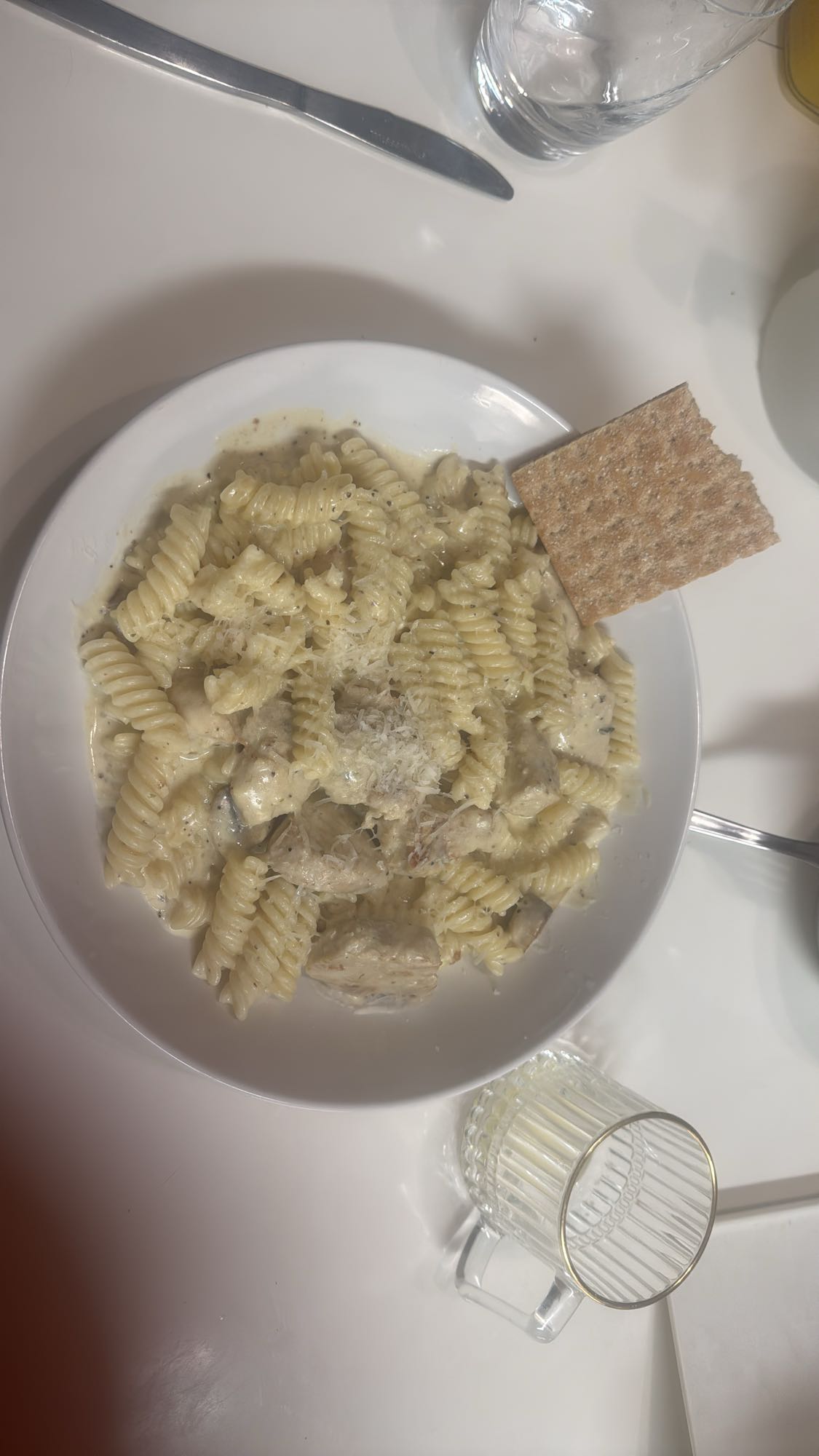 Krämig kycklingpasta