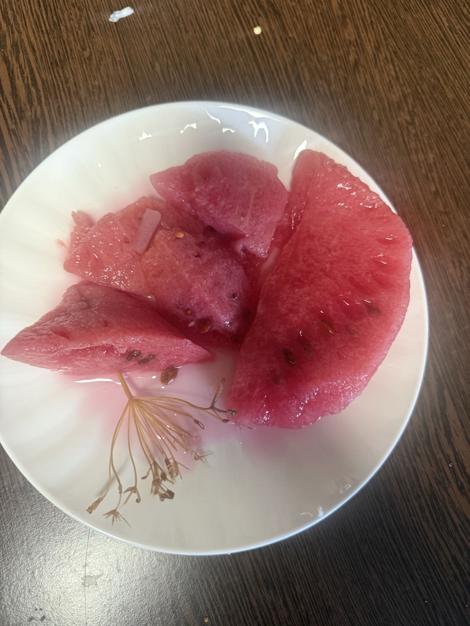 Felii de pepene roșu