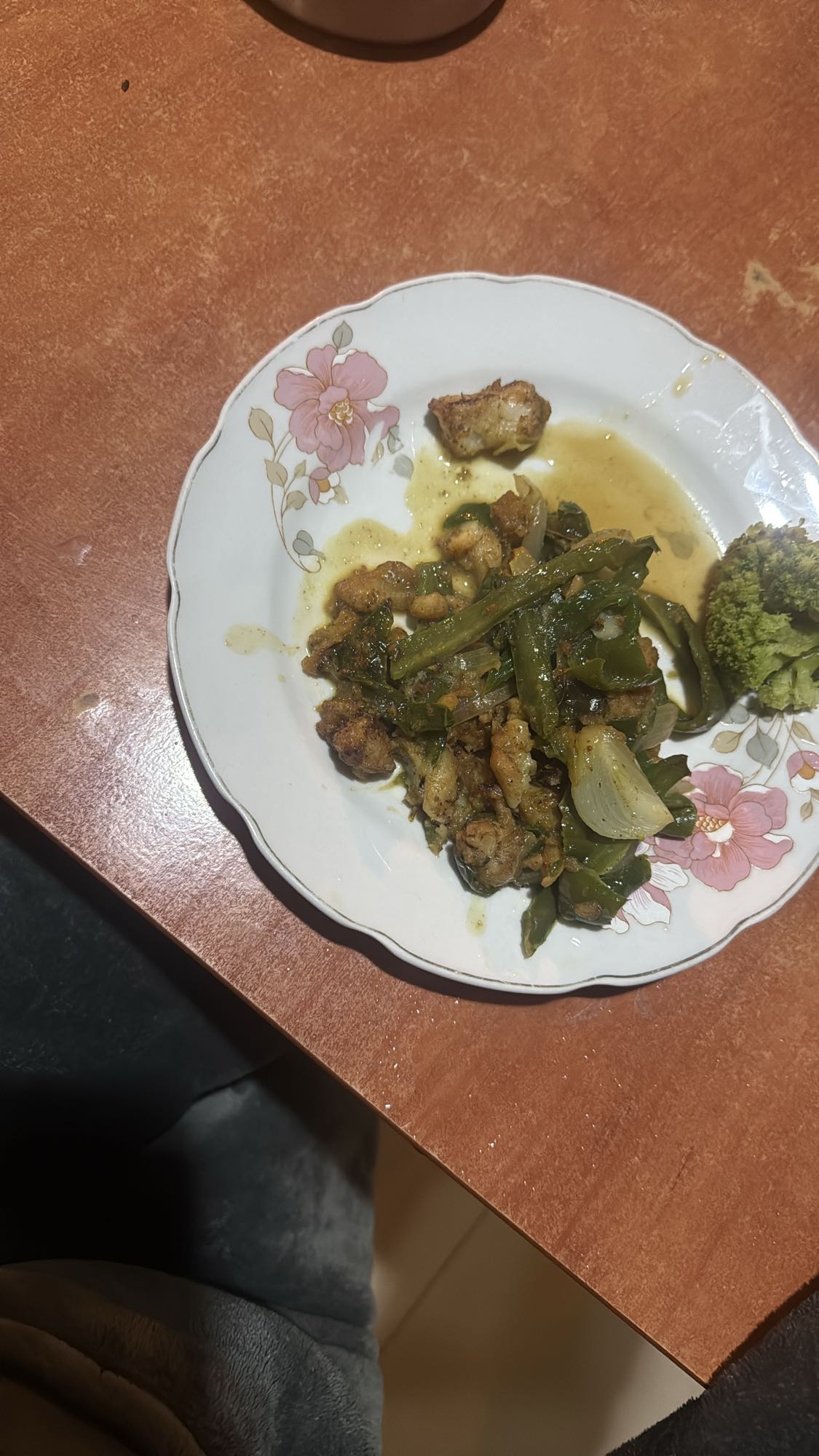 Chicken veggie stir fry