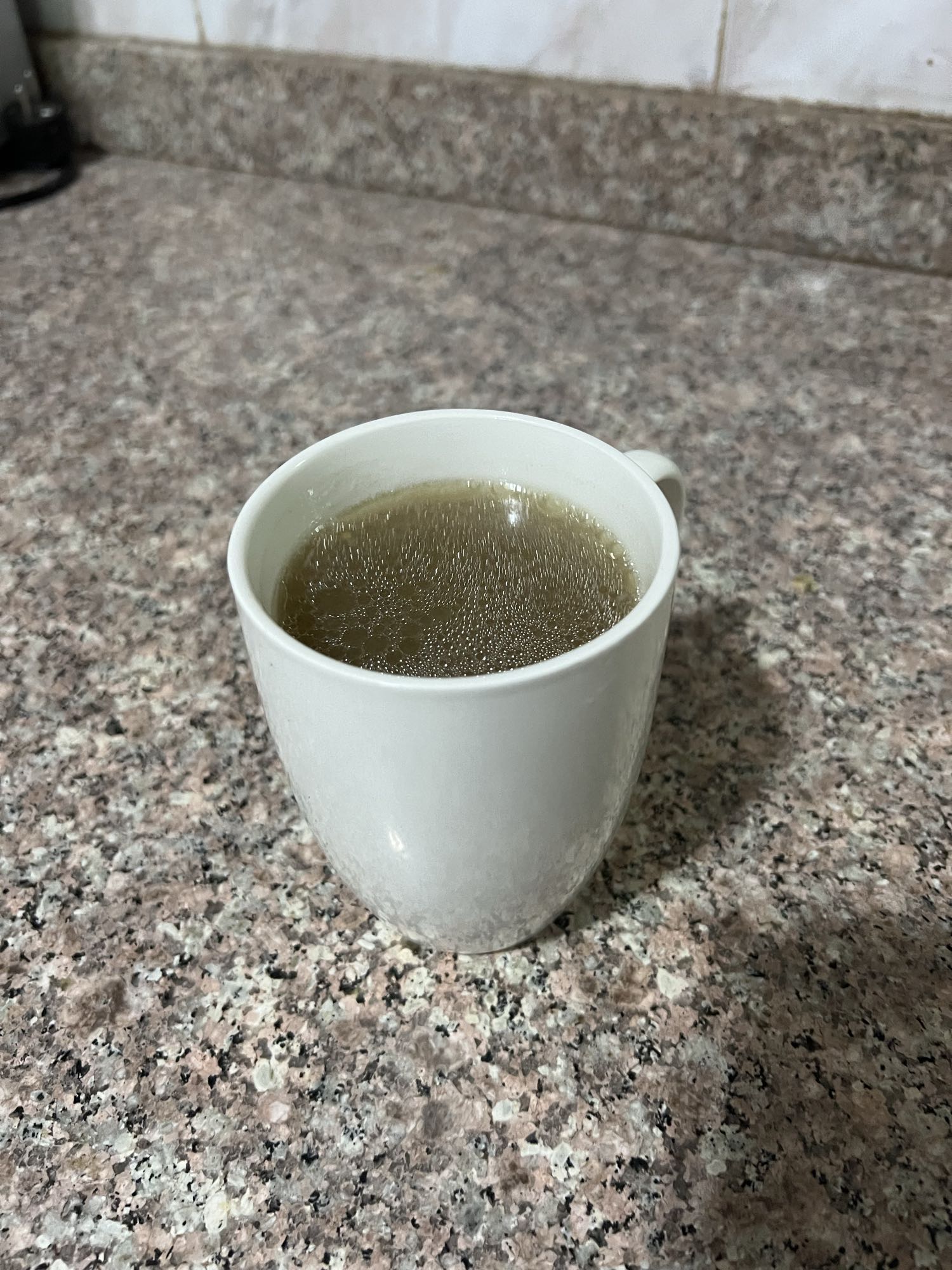 Chicken broth cup