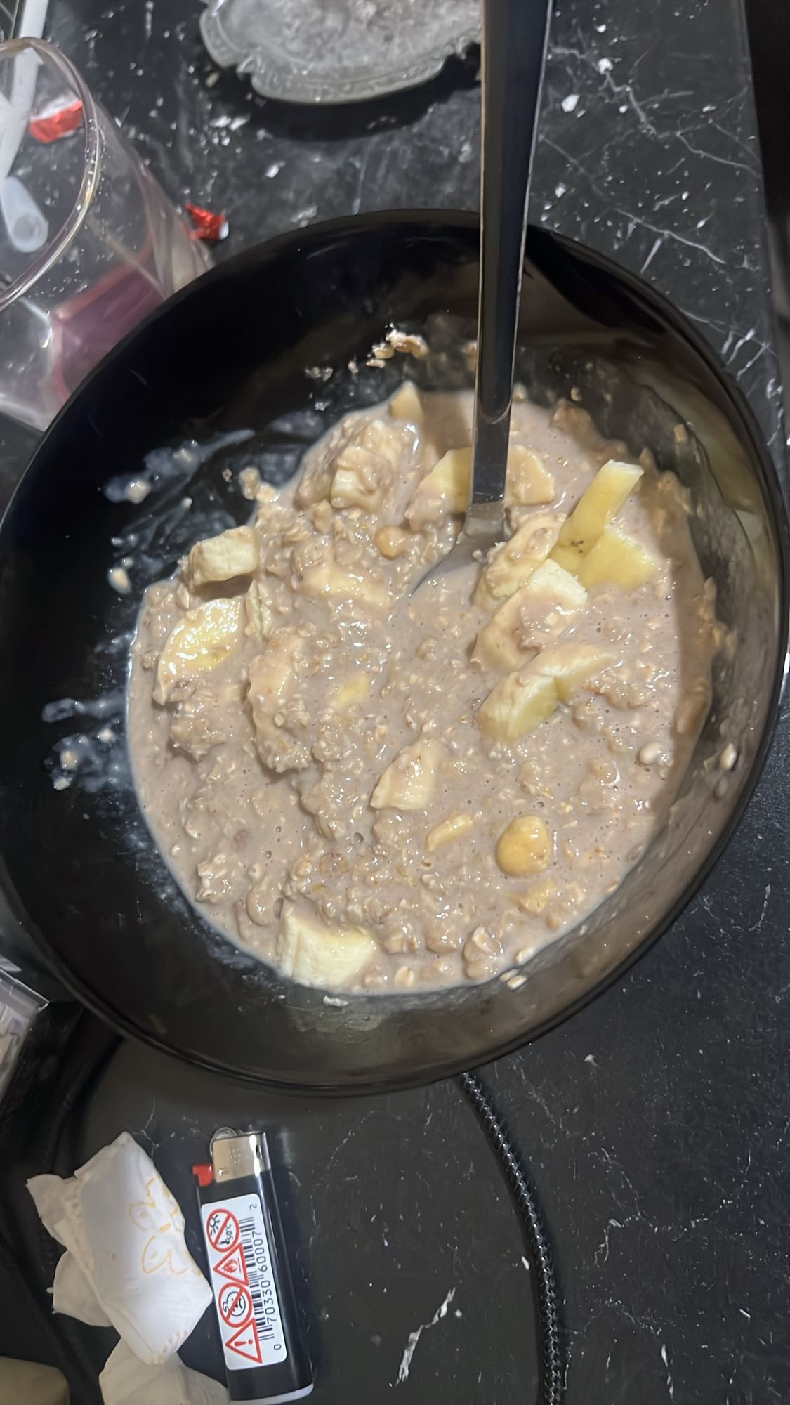 Terci cu banane și nuci