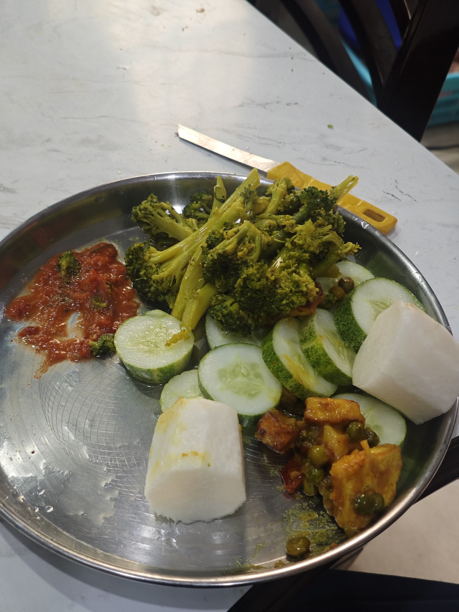 Veg Platter with Paneer