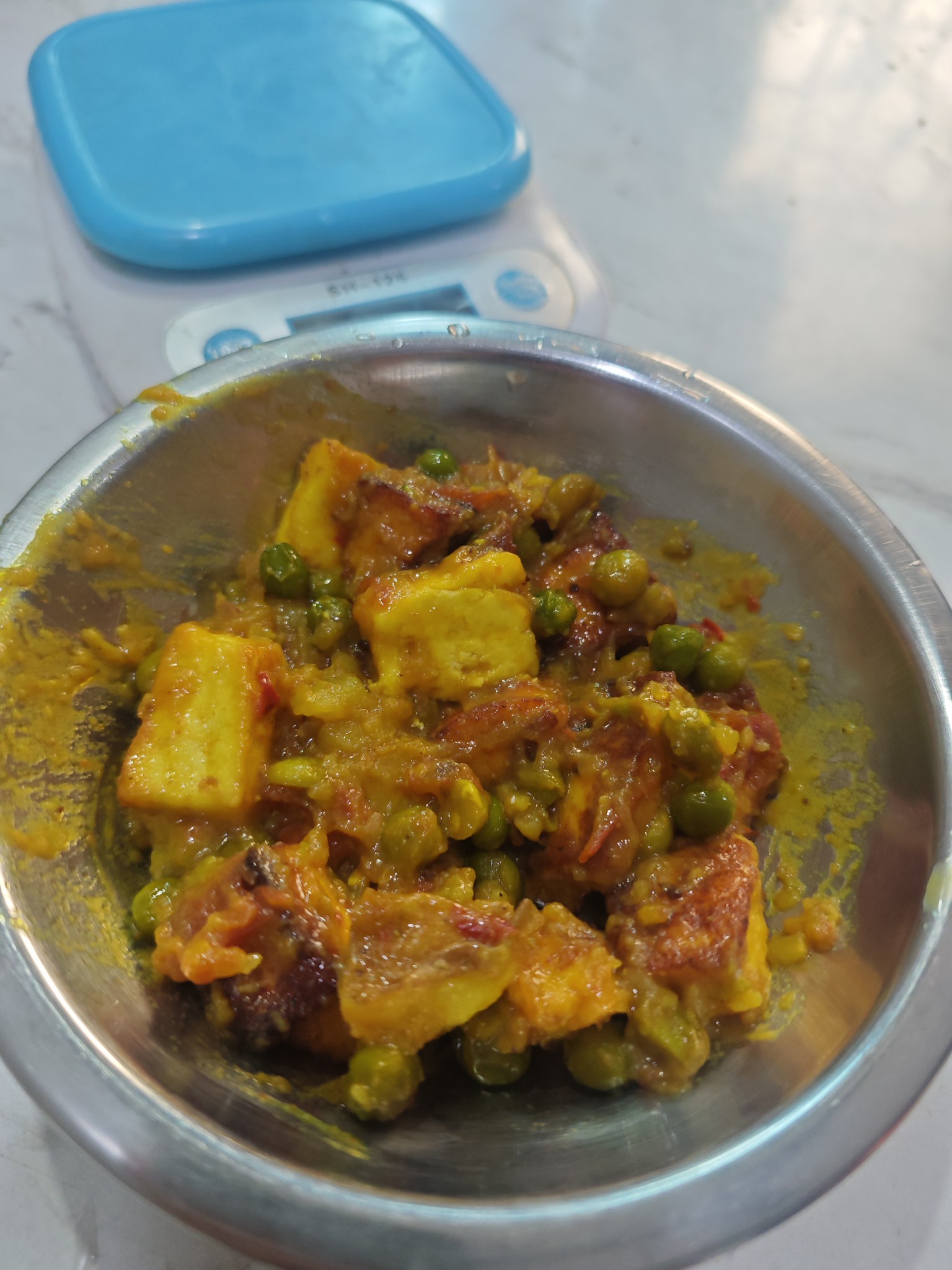 Paneer Peas Curry