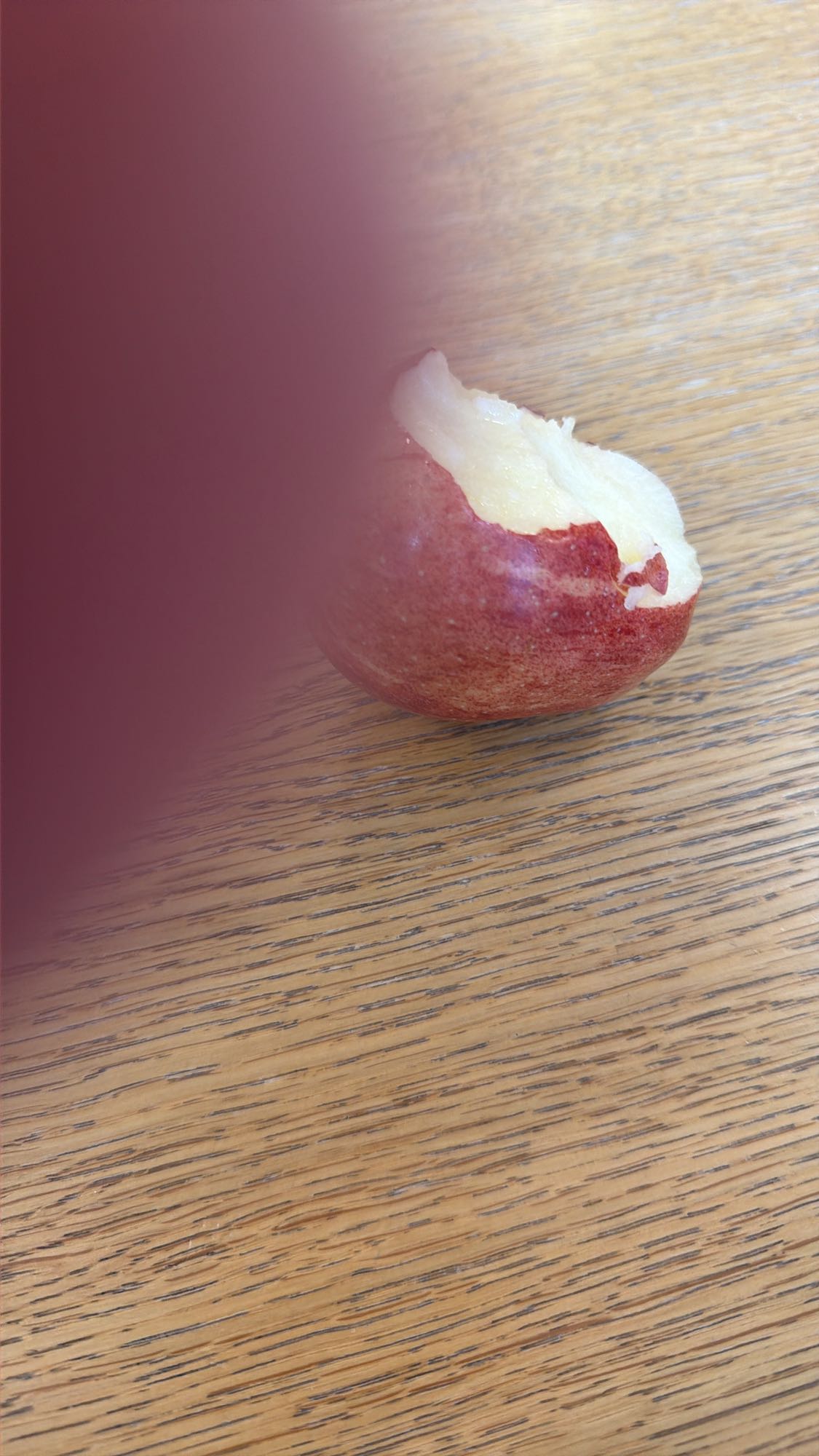 Gebissener Apfel