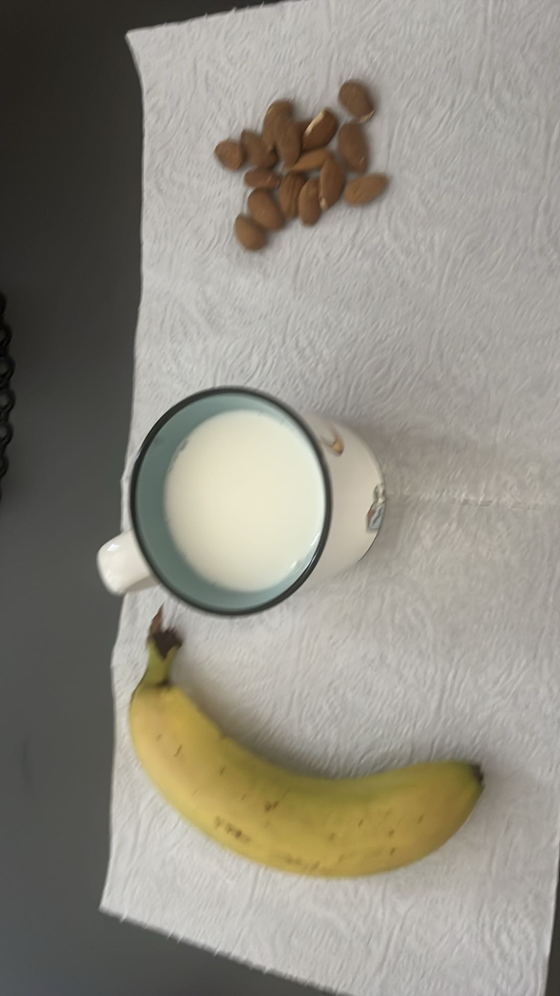 Banana, Milk & Almonds